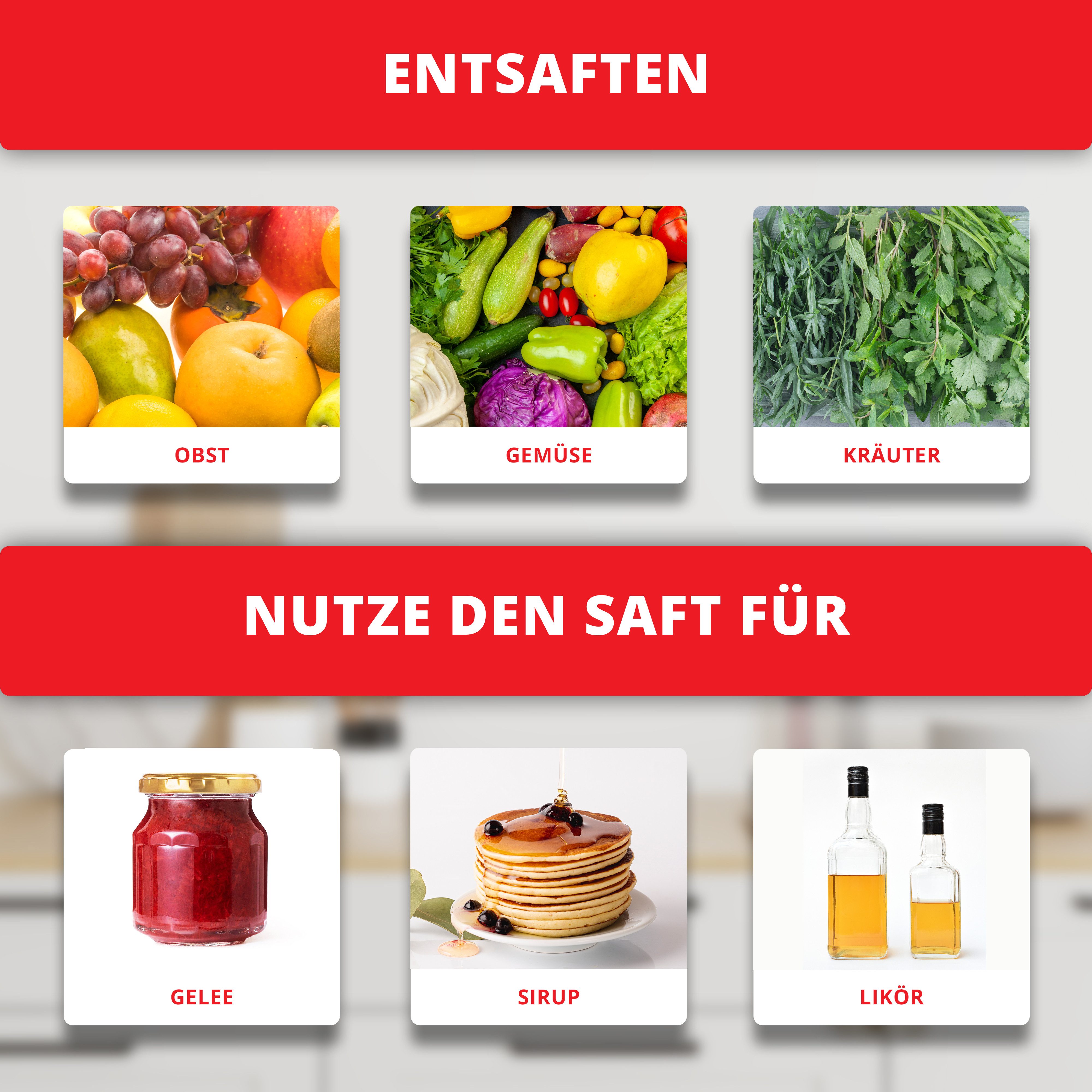 Grafner Entsafter Dampfentsafter 8L Edelstahl Schlauch + Klemme Fruchtentsafter, Töpfe aus Edelstahl, Induktiongeeignet, Glasdeckel mit Knauf – Bild 4 von 5