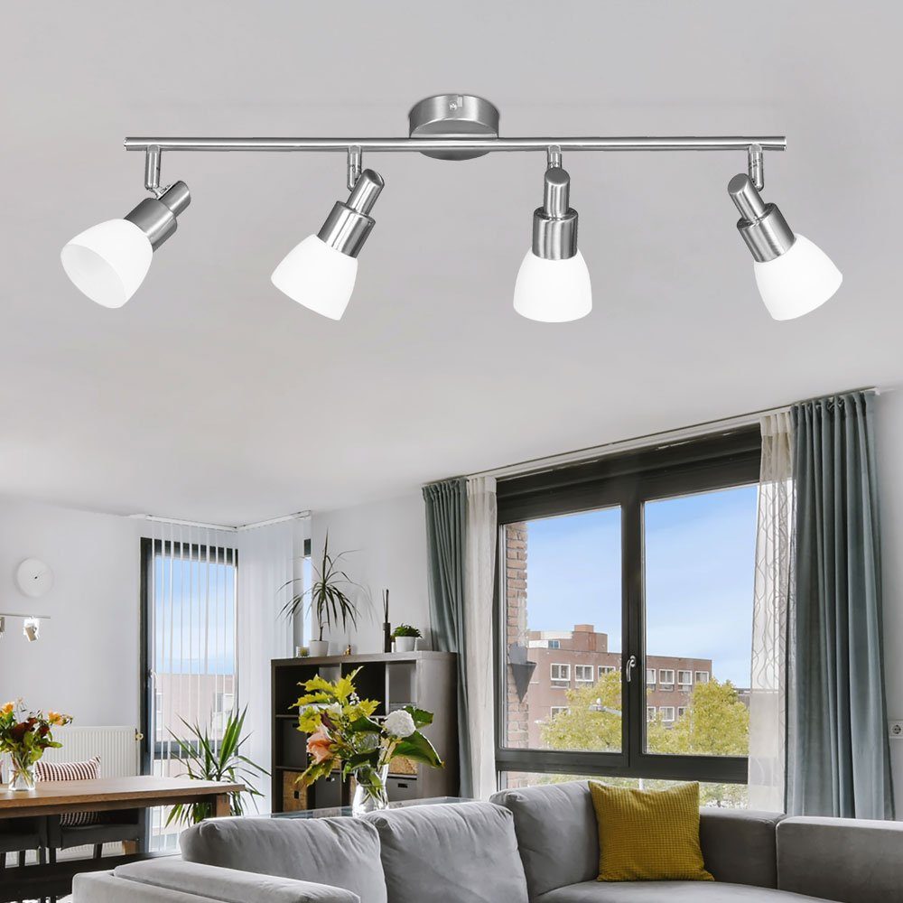 LED Deckenleuchte Decken-Strahler 4er Spot-Leuchte Lampe Wohnzimmer Schlafzimmer 