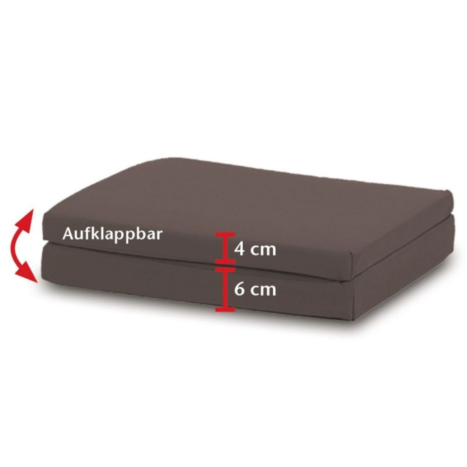 ELONEO Sitzkissen & Rückenkissen, Stuhlkissen, 42x46 cm, abnehmbarer & waschbarer Bezug, optimale Anpassung