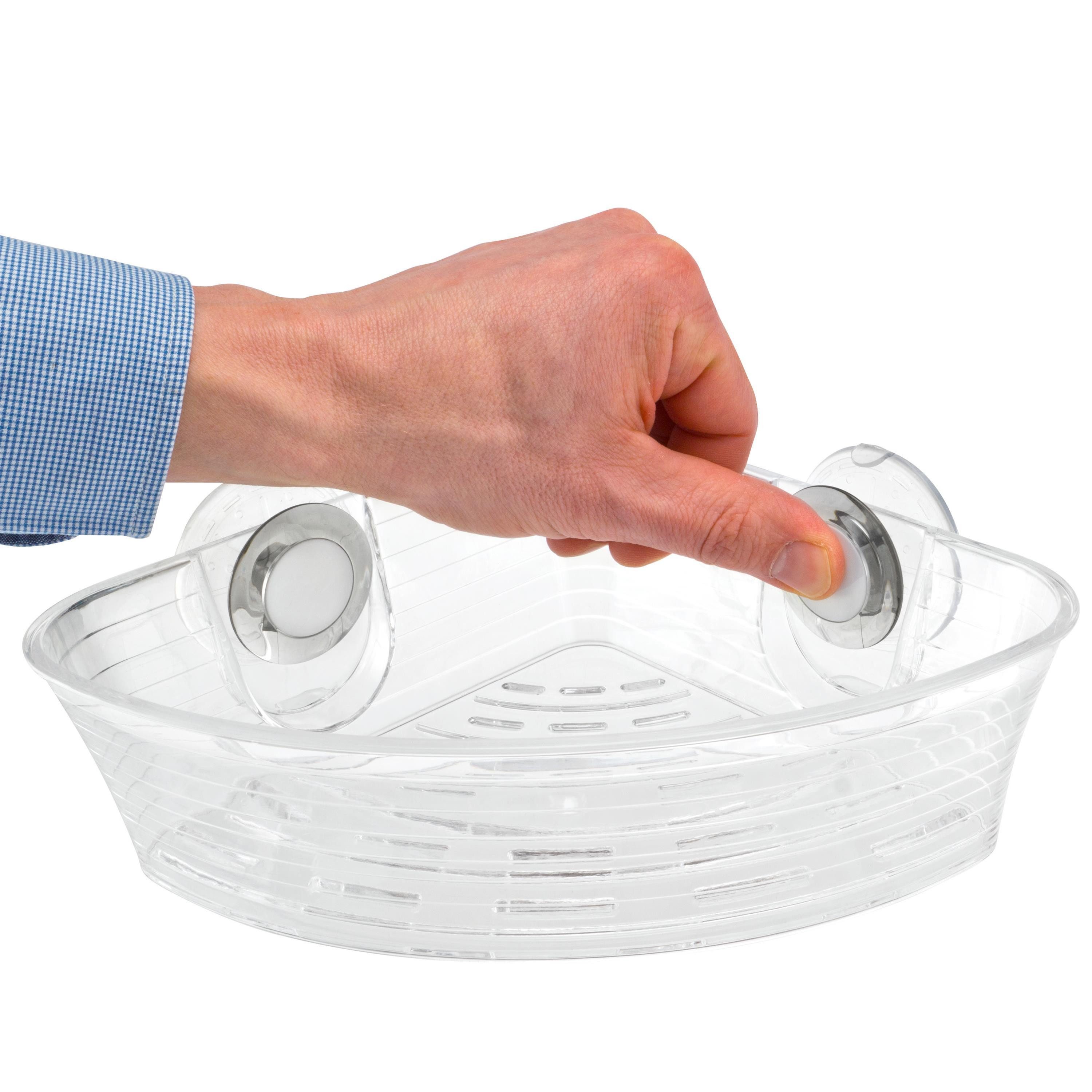 bremermann Duschablage Bad-Serie Ventosa – Eckablage mit Saugnapf, 1-tlg. günstig online kaufen