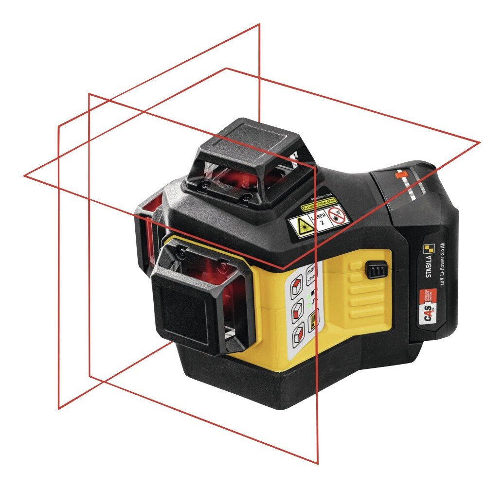 Stabila Punkt- und Linienlaser, Multilinien-Laser LAX 600 5-teilig