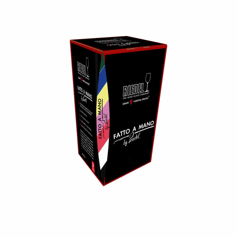 RIEDEL THE WINE GLASS COMPANY Weißweinglas Fatto A Mano Riesling Zinfandel Opalviolett, Kristallglas, handgefertigt