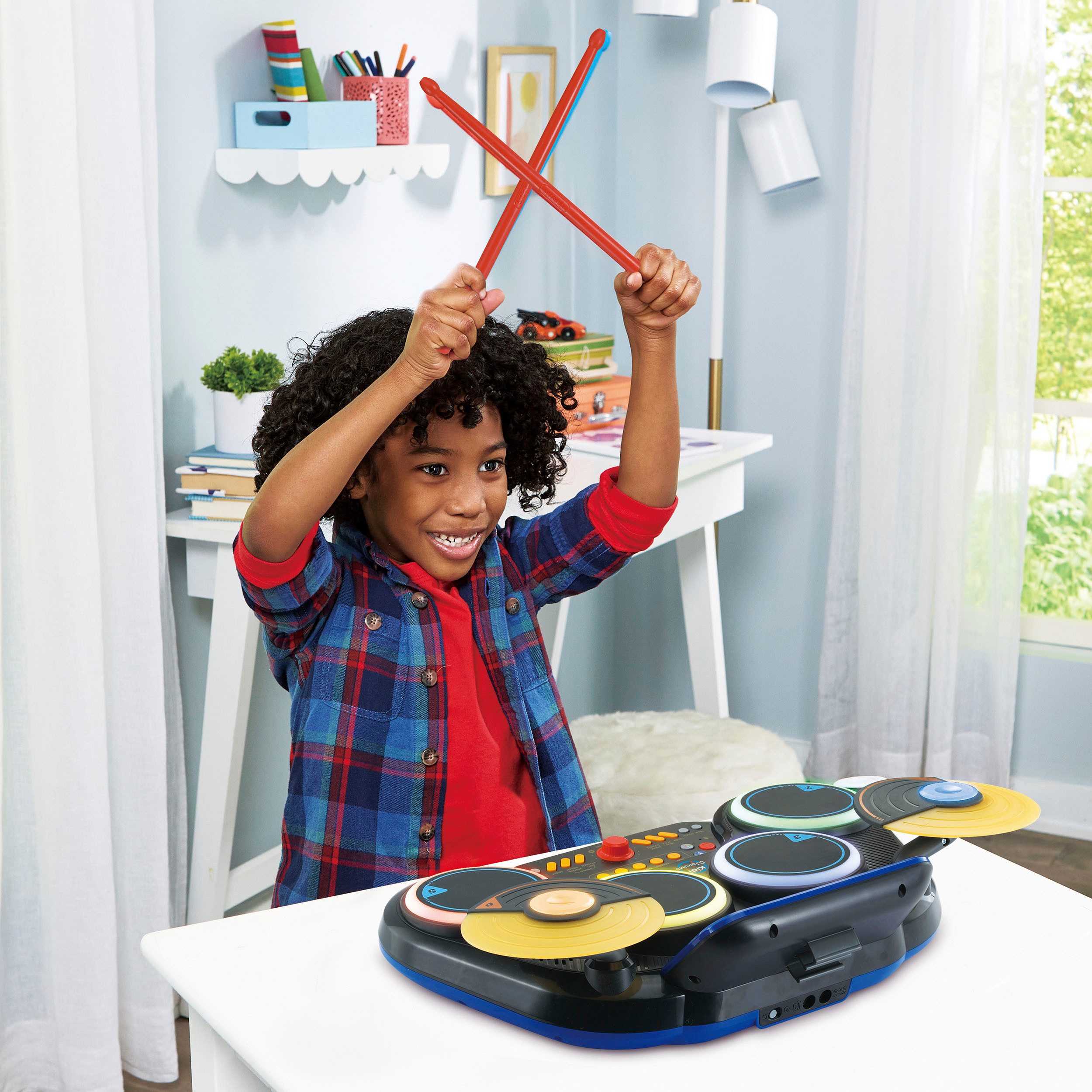 Vtech® Spielzeug-Musikinstrument Kidi DJ Drums, mit Bluetooth-Funktion