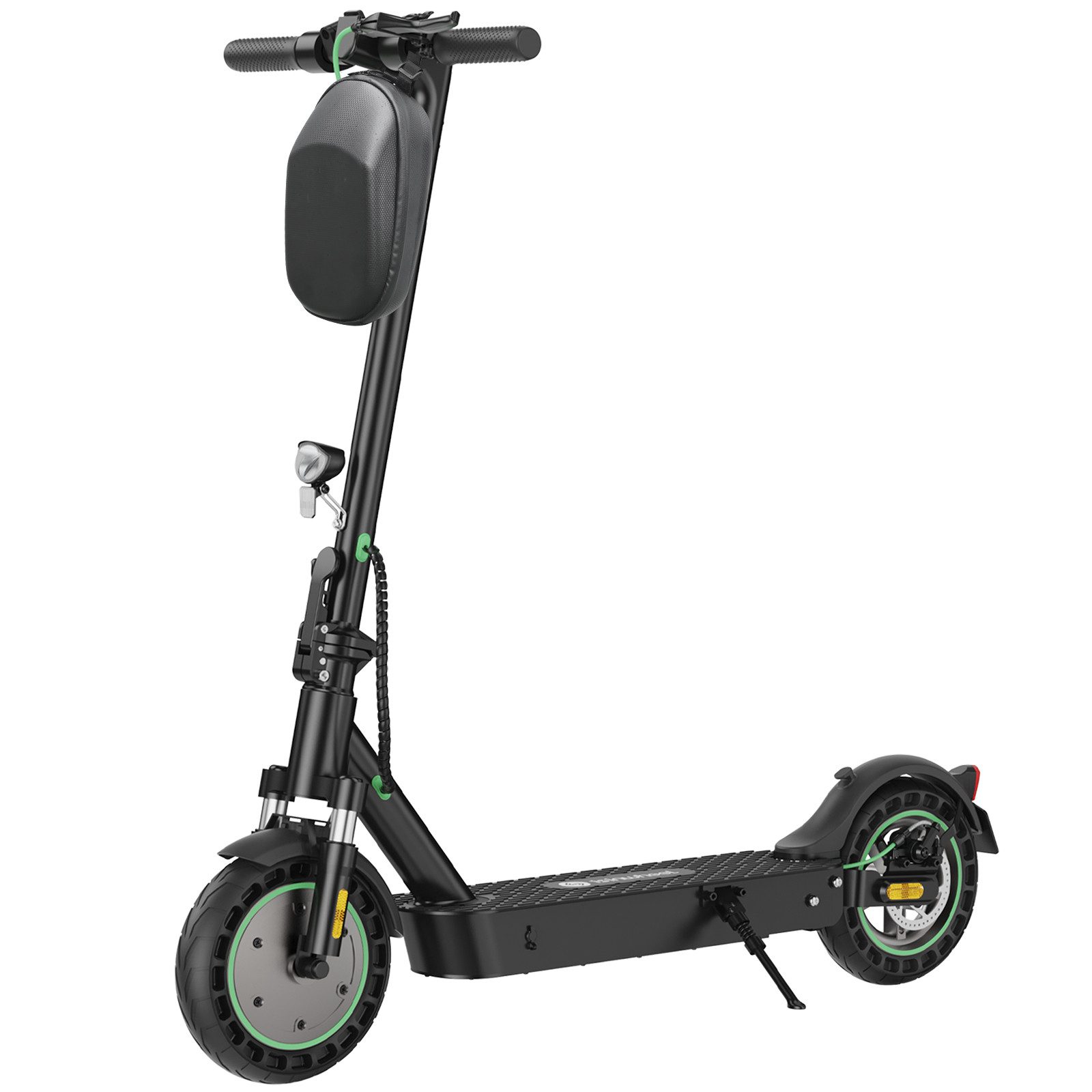 iSinwheel E-Scooter Elektroroller mit Straßenzulassung, 10 Zoll Max 40km Reichweite 20km/h, 500,00 W, 20,00 km/h, LED-Display, klappbar, Duales Bremssystem, Belastung bis 120kg