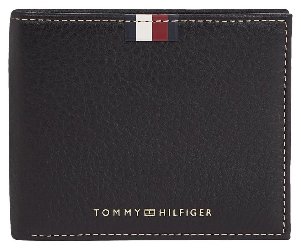Tommy Hilfiger Geldbörse TH CORP MINI CC WALLET, mit charakteristischem  Streifendetail