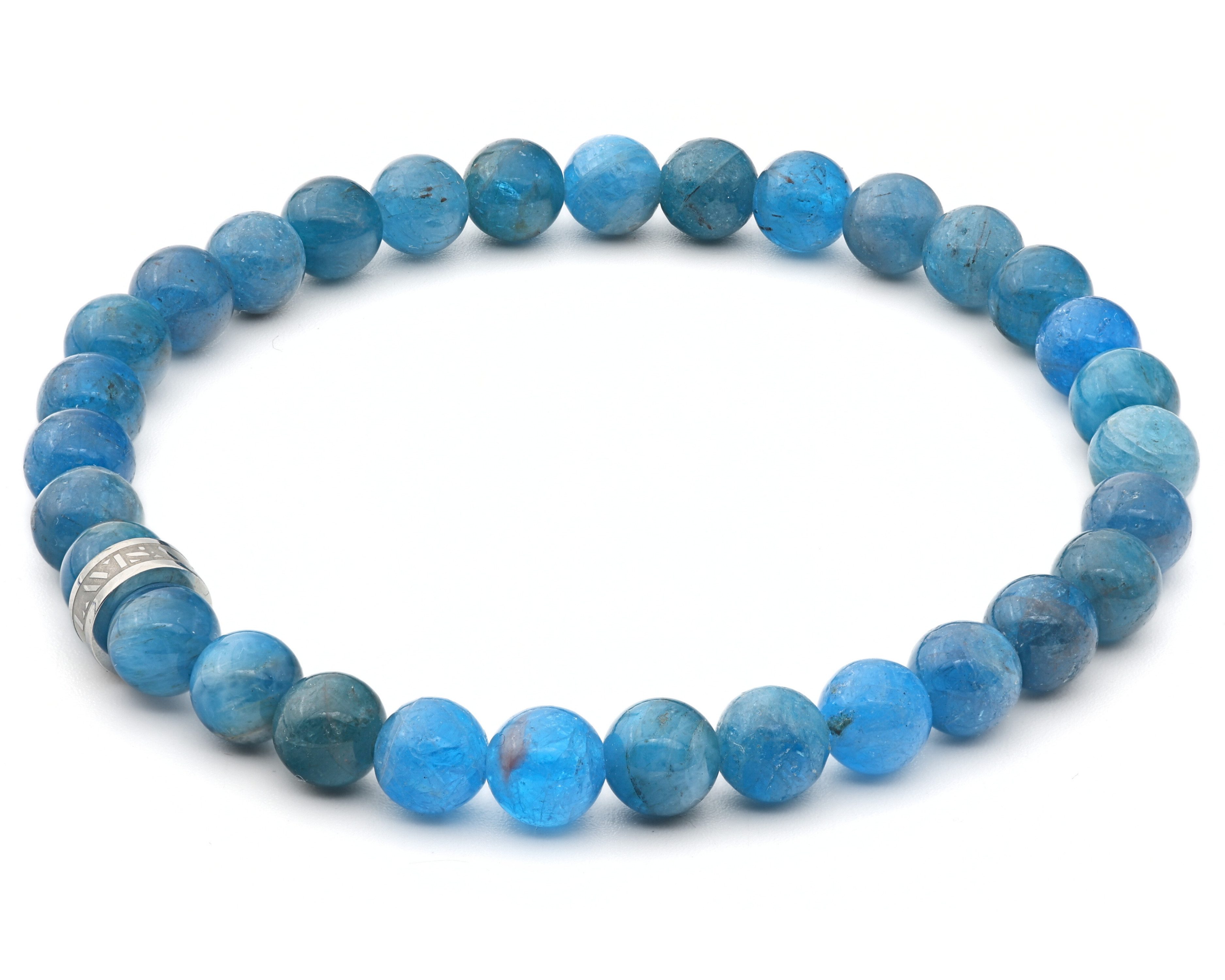 LAVISA Armband Armband 6mm Echte Edelstein Perlen, Kristalle, Heilsteine, O günstig online kaufen