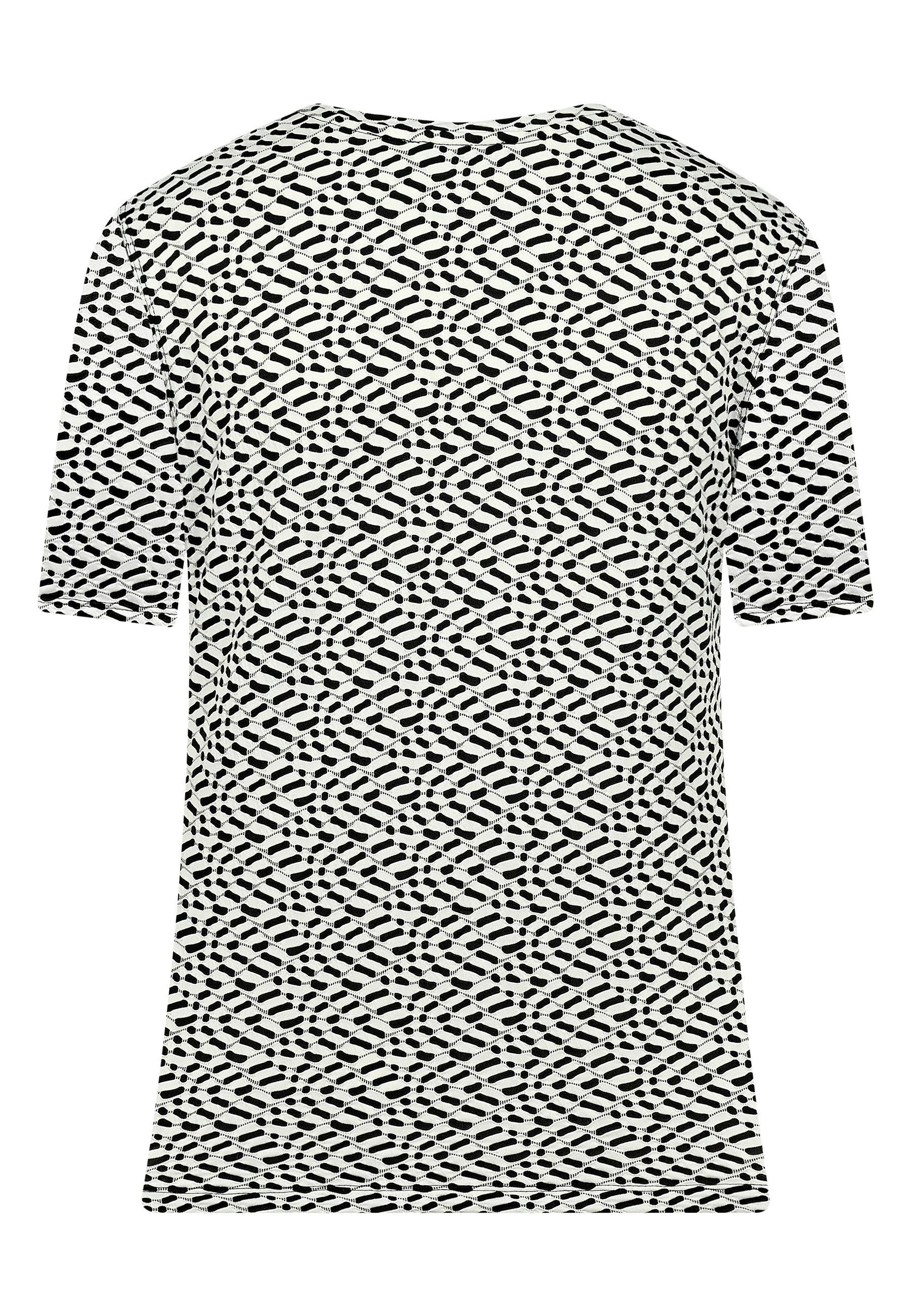 BICALLA T-Shirt Shirt Structure - 21/white-black günstig online kaufen