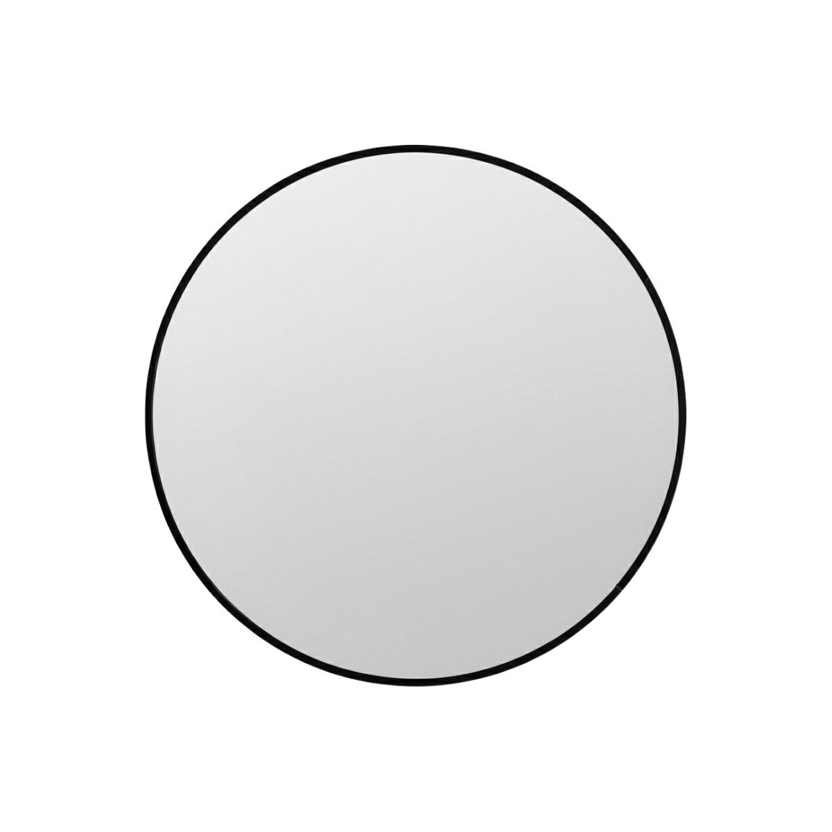 EDAXO Wandspiegel Runder Wandspiegel LØOP, Ø 60 cm, Splitterschutzfolie