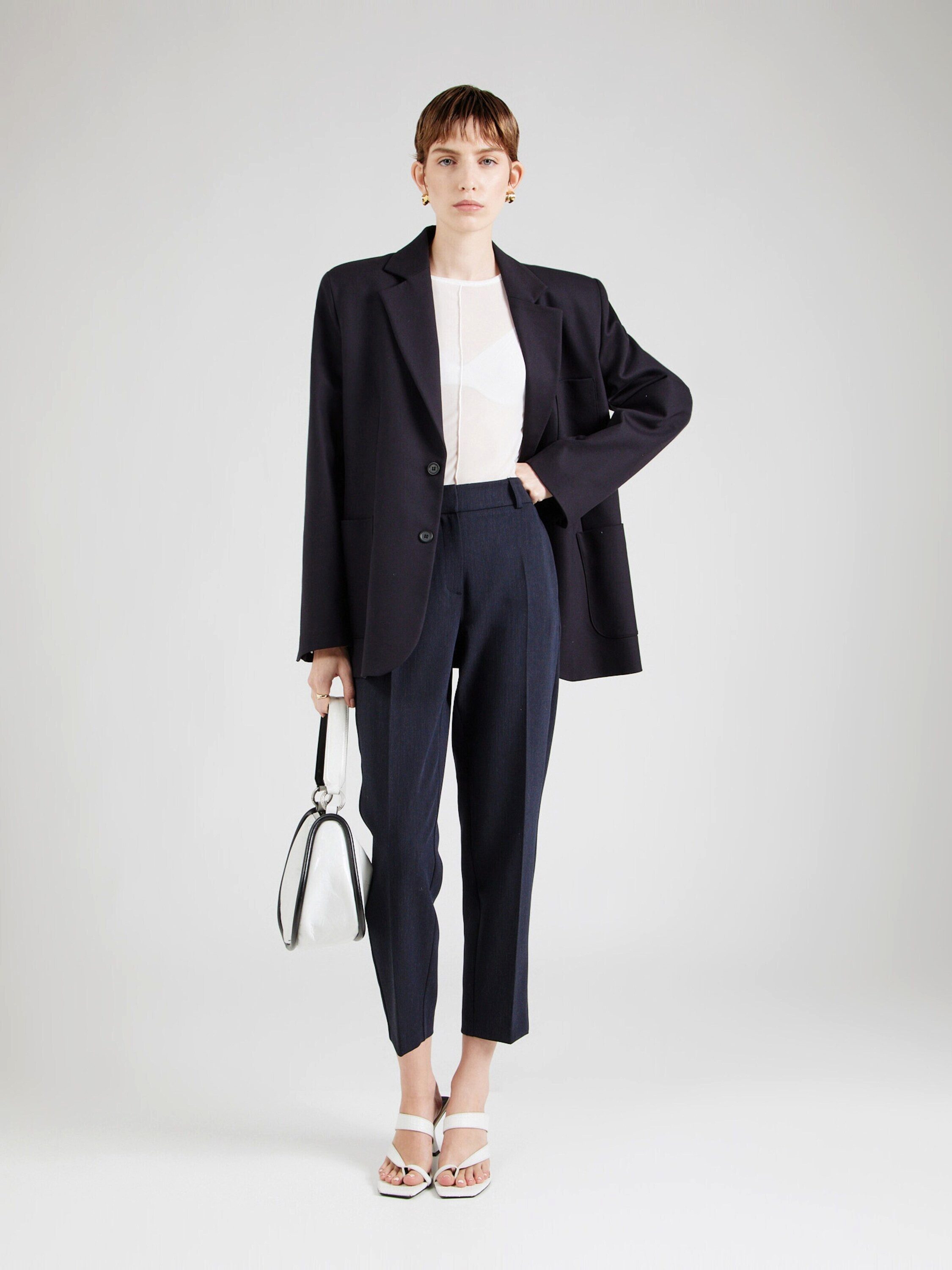 Selected Bügelfaltenhose SLFRITA-RIA (1-tlg) Falten