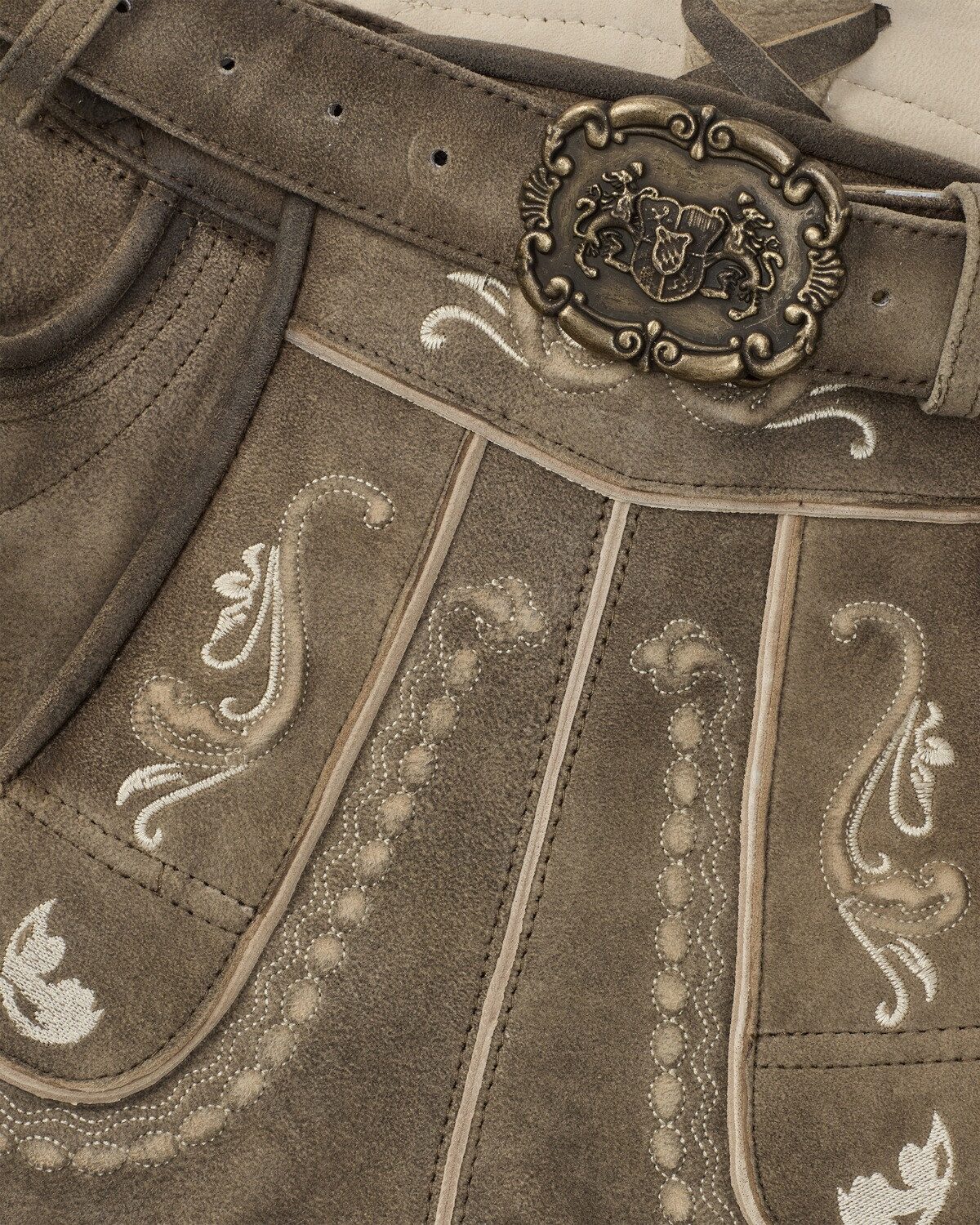 Almsach Trachtenlederhose Kurze Lederhose