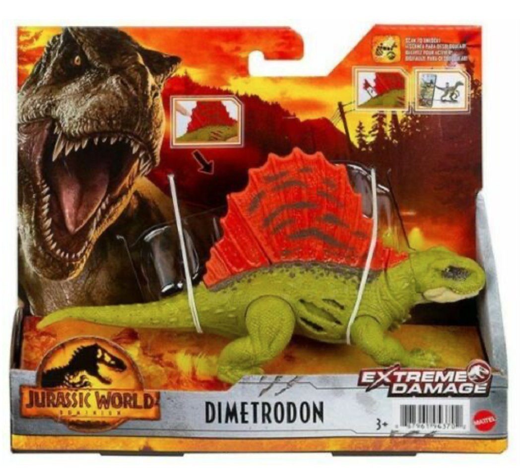 JURASSIC Spielfigur Feature Extreme WORLD Dino Damage Mattel®