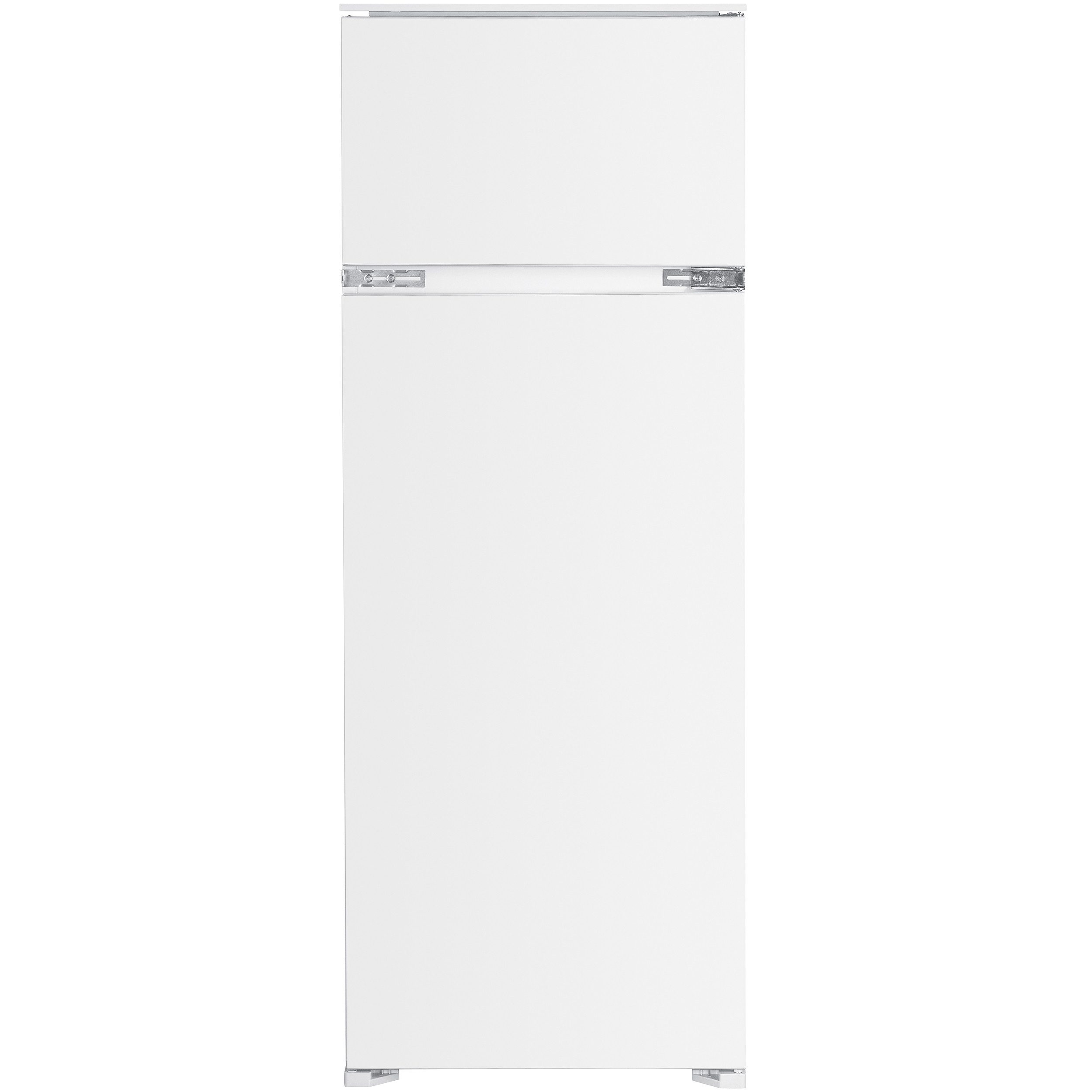 homeX Einbaukühlgefrierkombination CFB2051E, 145 cm hoch, 54 cm breit, 205 Liter, Einbaukühlschrank mit Gefrierfach, 145cm hoch, Schlepptür