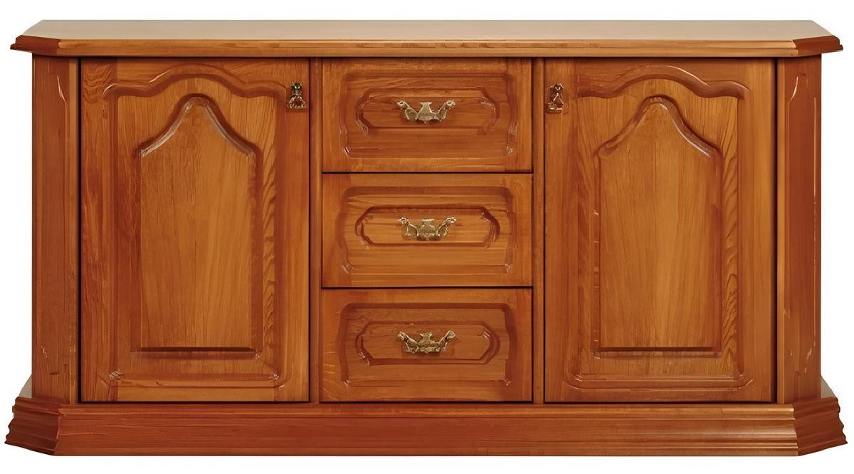 Xlmoebel Kombikommode Landhaus Kommode aus Holz mit Schubladen und Fächern (Kommode, 1 St., Kommode), Hergestellt in Europa