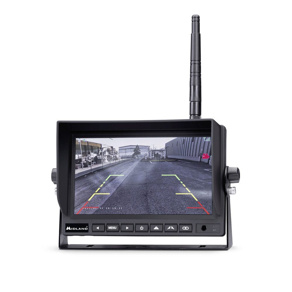 Midland Midland Truck Guardian PRO Funk-Rückfahrvideosystem 4 Kamera-Eingänge, Rückfahrkamera