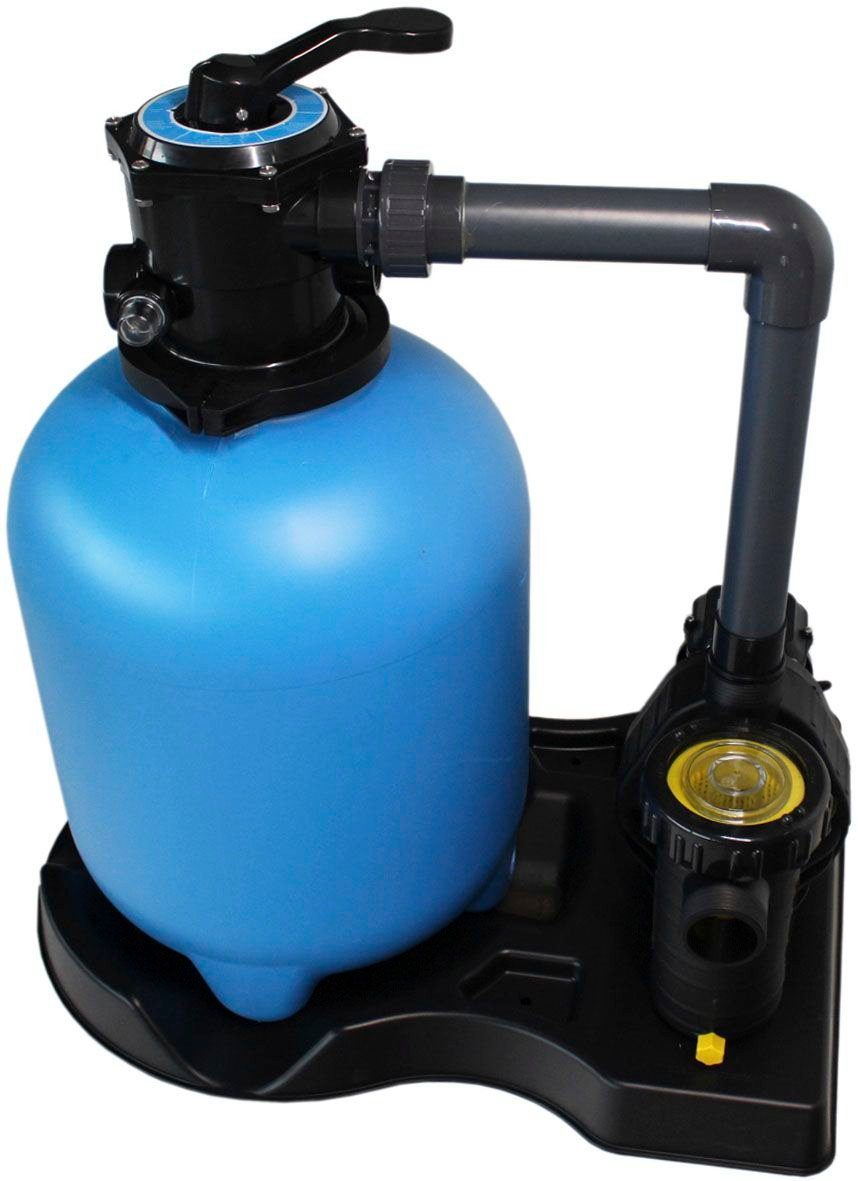 KWAD Sandfilteranlage Top Mount 400, Pumpenleistung ca. 6,6 m³/h