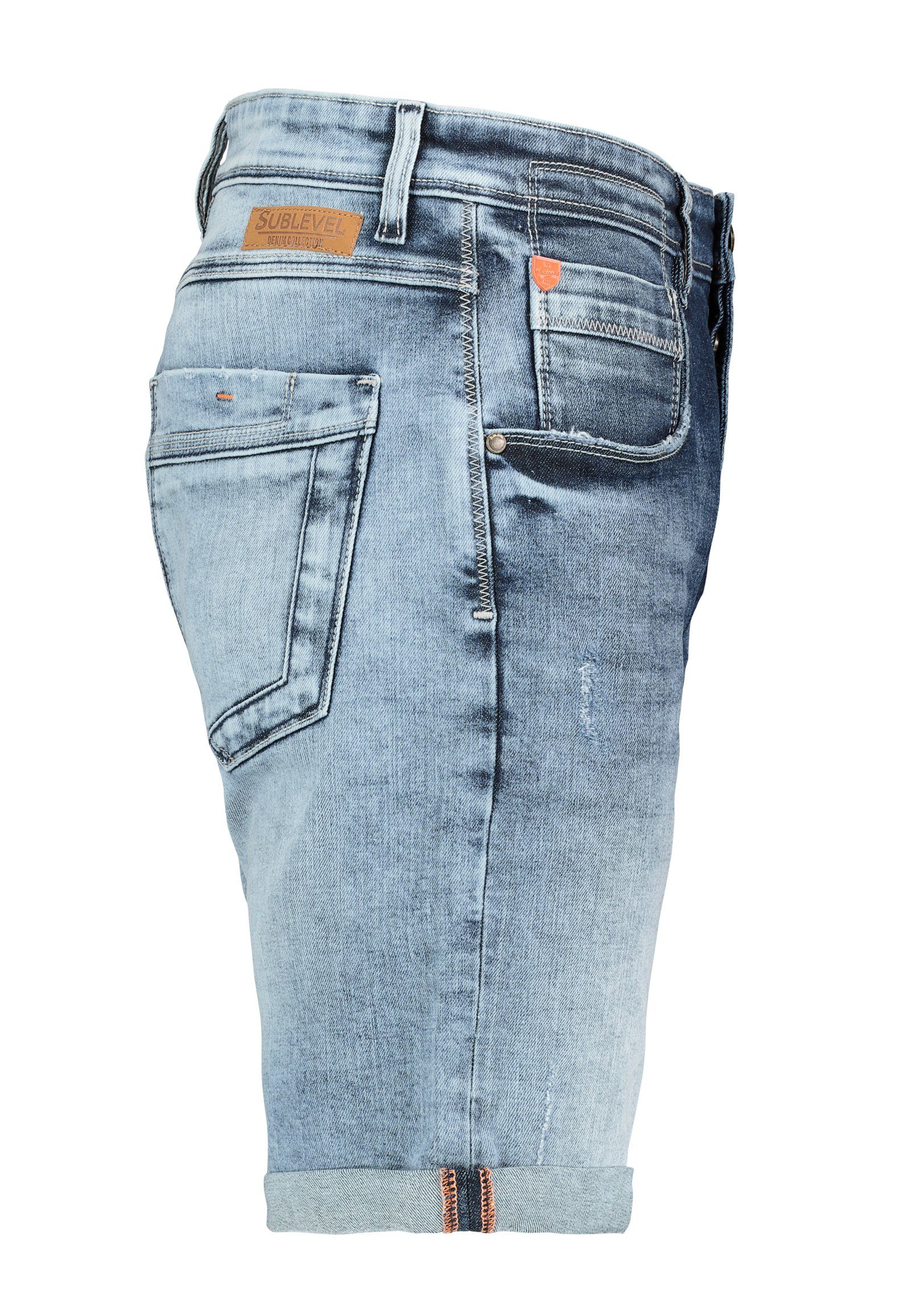 Urban Surface Bermudas Herren Jogging Shorts Freizeit Bermuda kurze Hose Jeans Sweat Denim