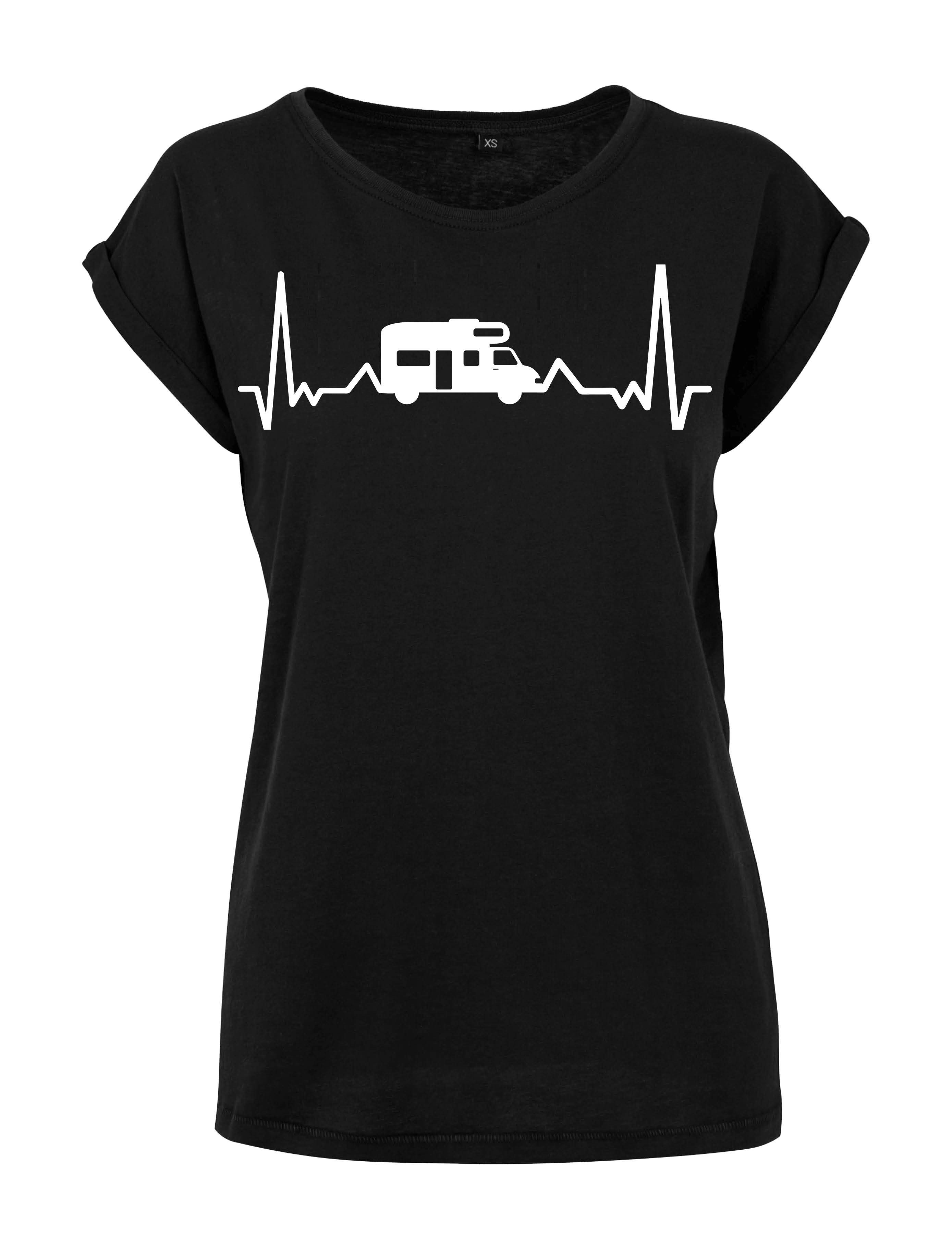 Youth Designz Print-Shirt "Heart Beat Camping" günstig online kaufen