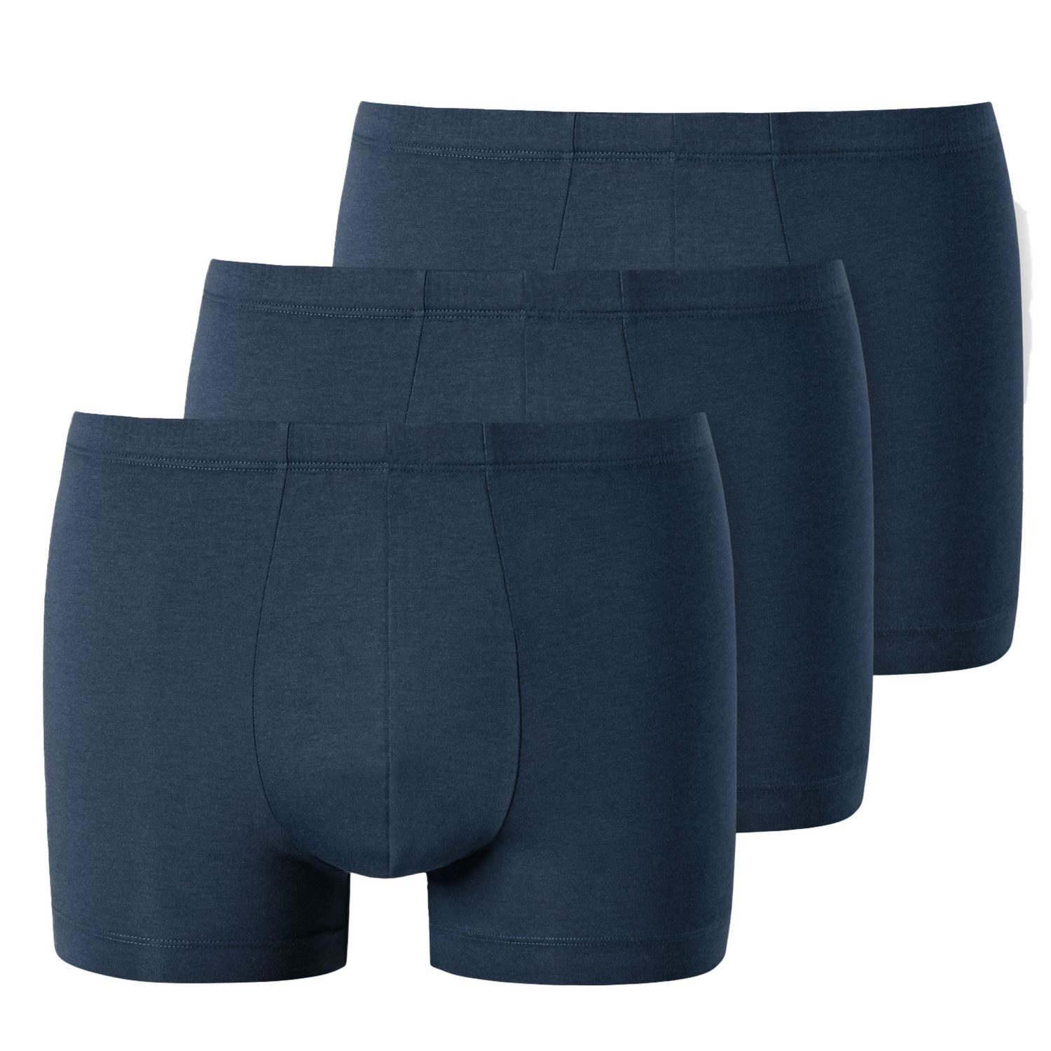 uncover by SCHIESSER Boxershorts Basic (3-St) mit Komfortbündchen im Mehrpa günstig online kaufen
