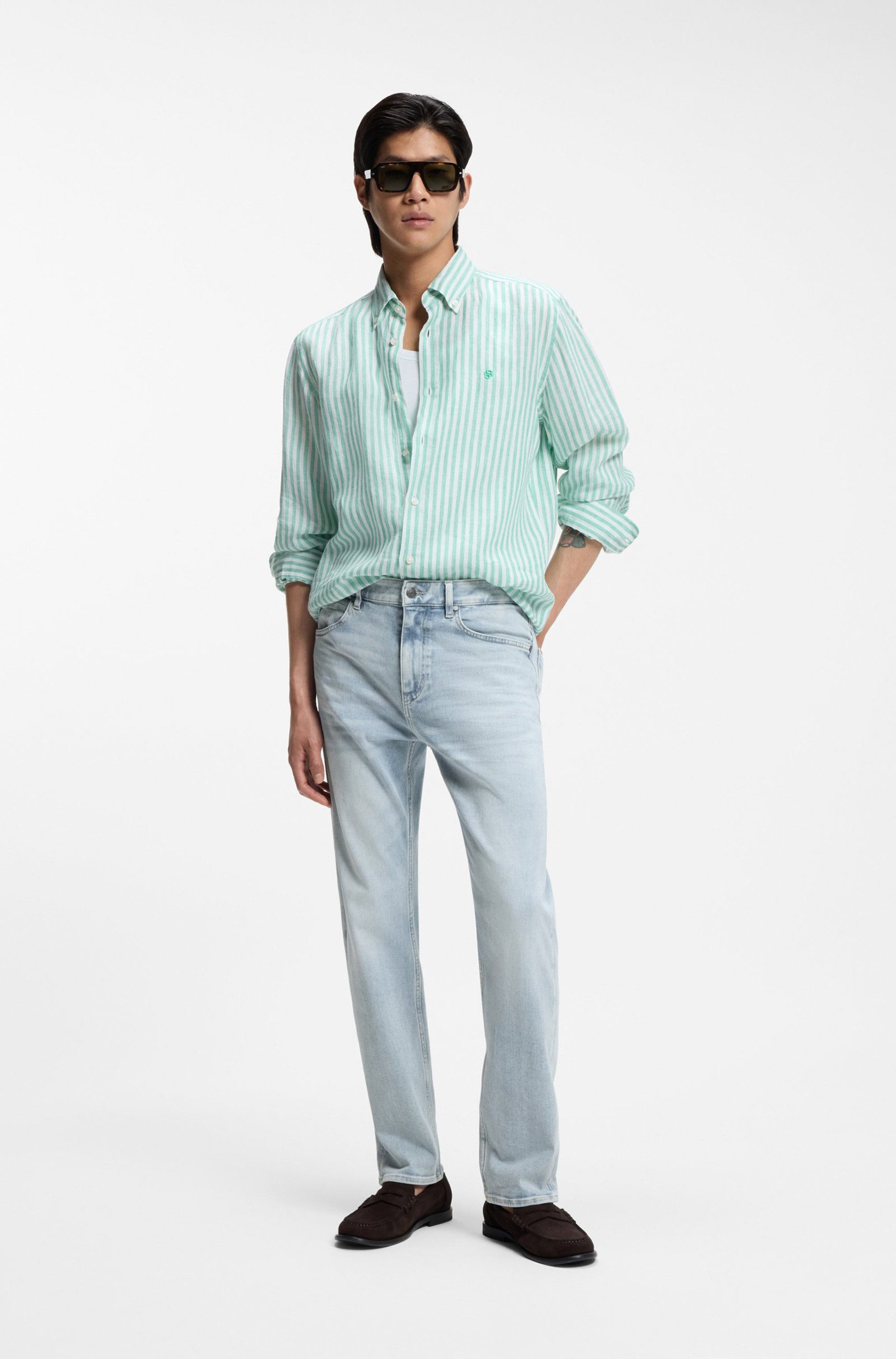 BOSS 5-Pocket-Jeans Ogden aus Stretch-Denim (1-tlg)