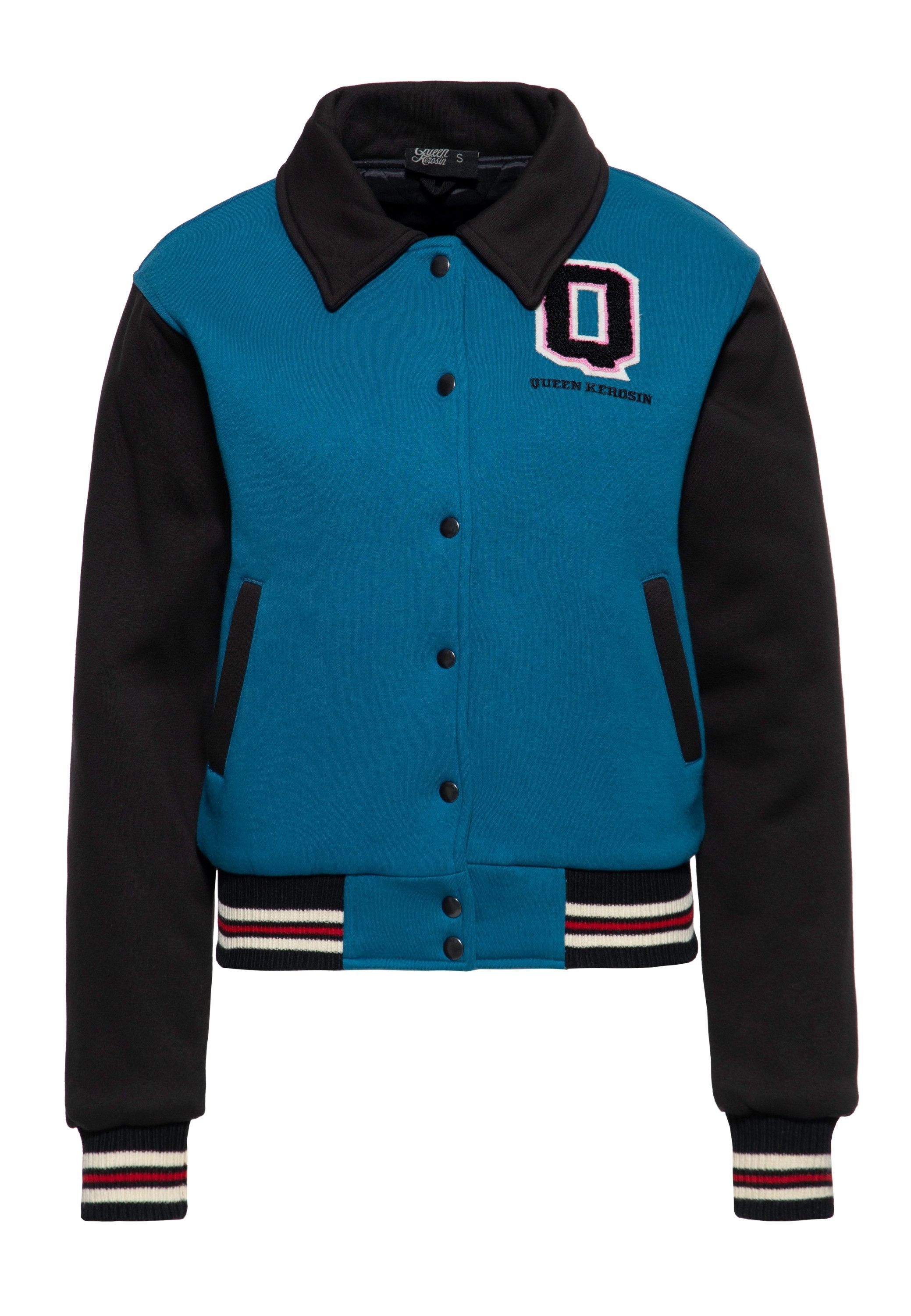 QueenKerosin Collegejacke Rockabilly Kitten (1-St) mit günstig online kaufen