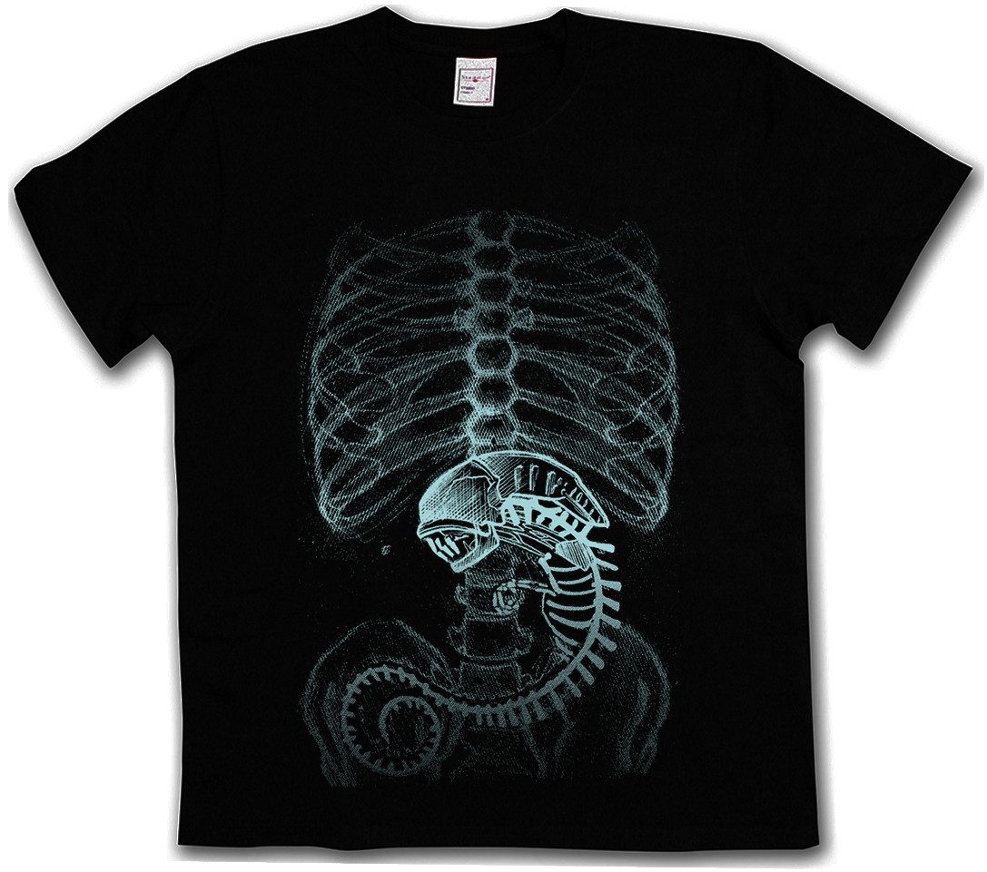 Urban Backwoods Print-Shirt Xenomorph Alien Herren günstig online kaufen
