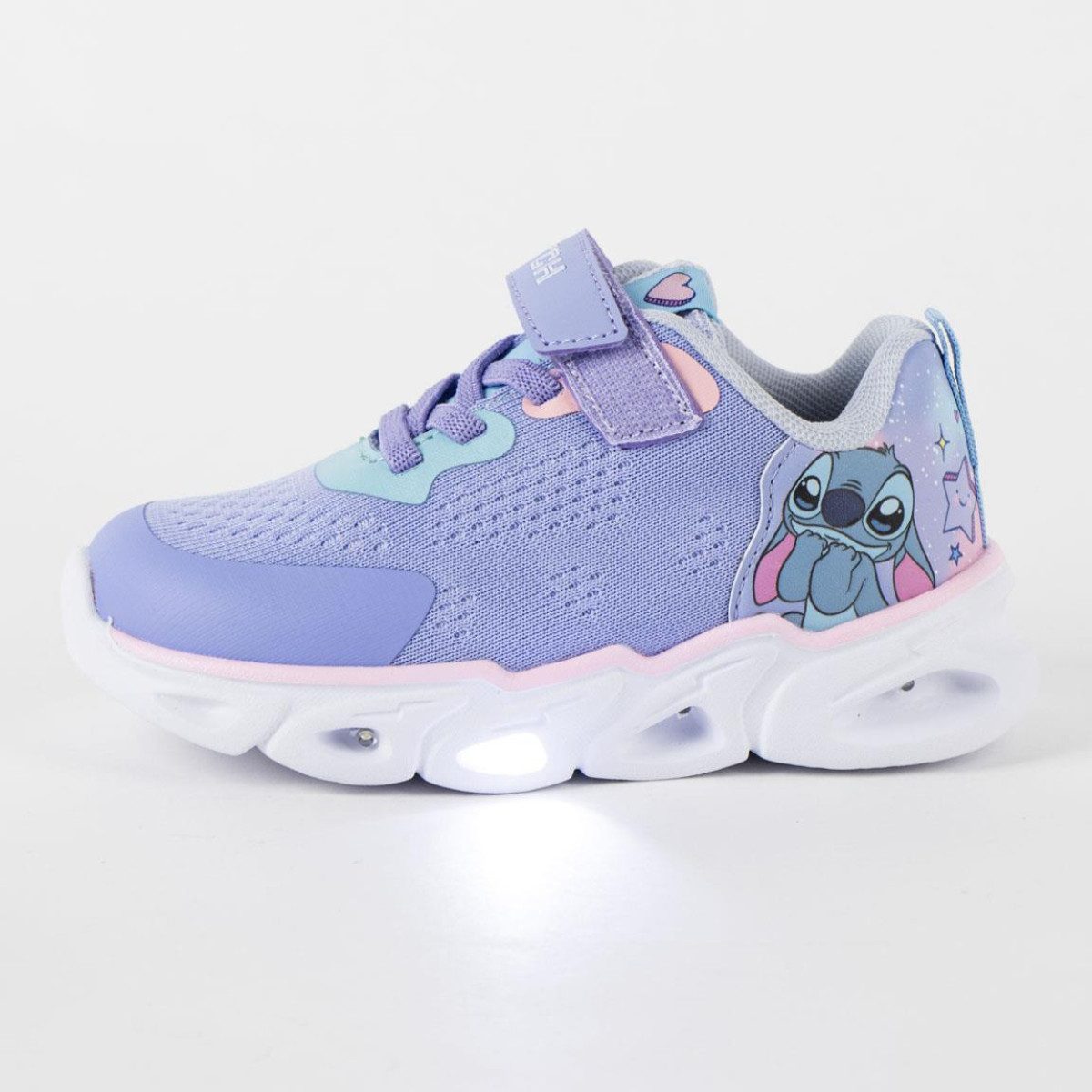 Disney Stitch Kinder Sportschuhe mit Lichteffekt leichte Schuhe Sneaker (Packung) – Bild 3 von 5
