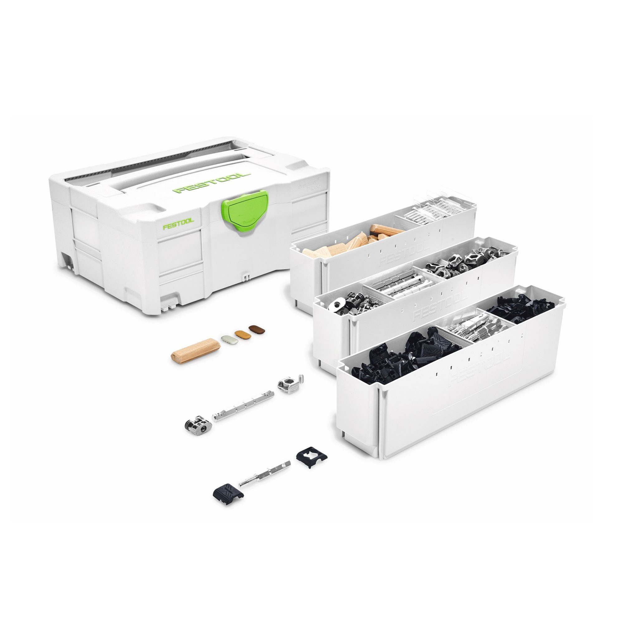 FESTOOL Fräser-Set DOMINO Verbinder Sortiment SV-SYS D14 (201353) Eck