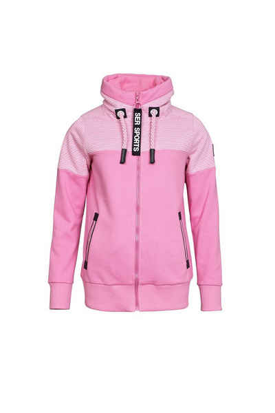 SER Sweatjacke Sweatjacke, Ringel Flächenteilung W9924300S