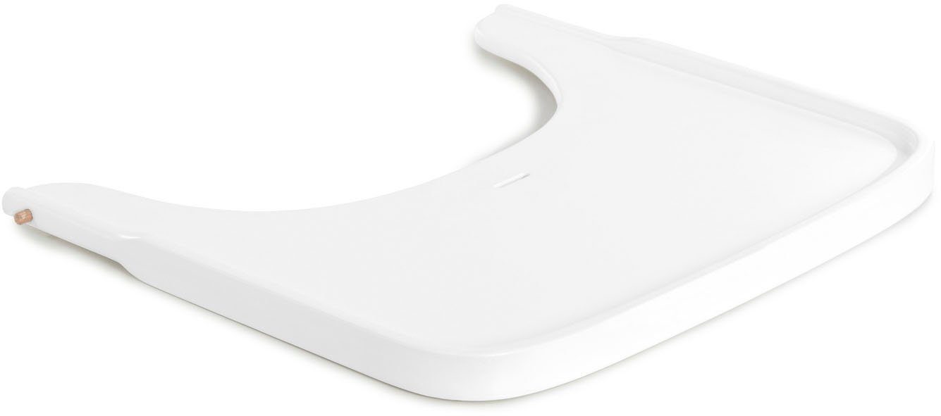 Hauck Hochstuhltablett Alpha Wooden Tray Essbrett, white, Holz, für Hochstü günstig online kaufen