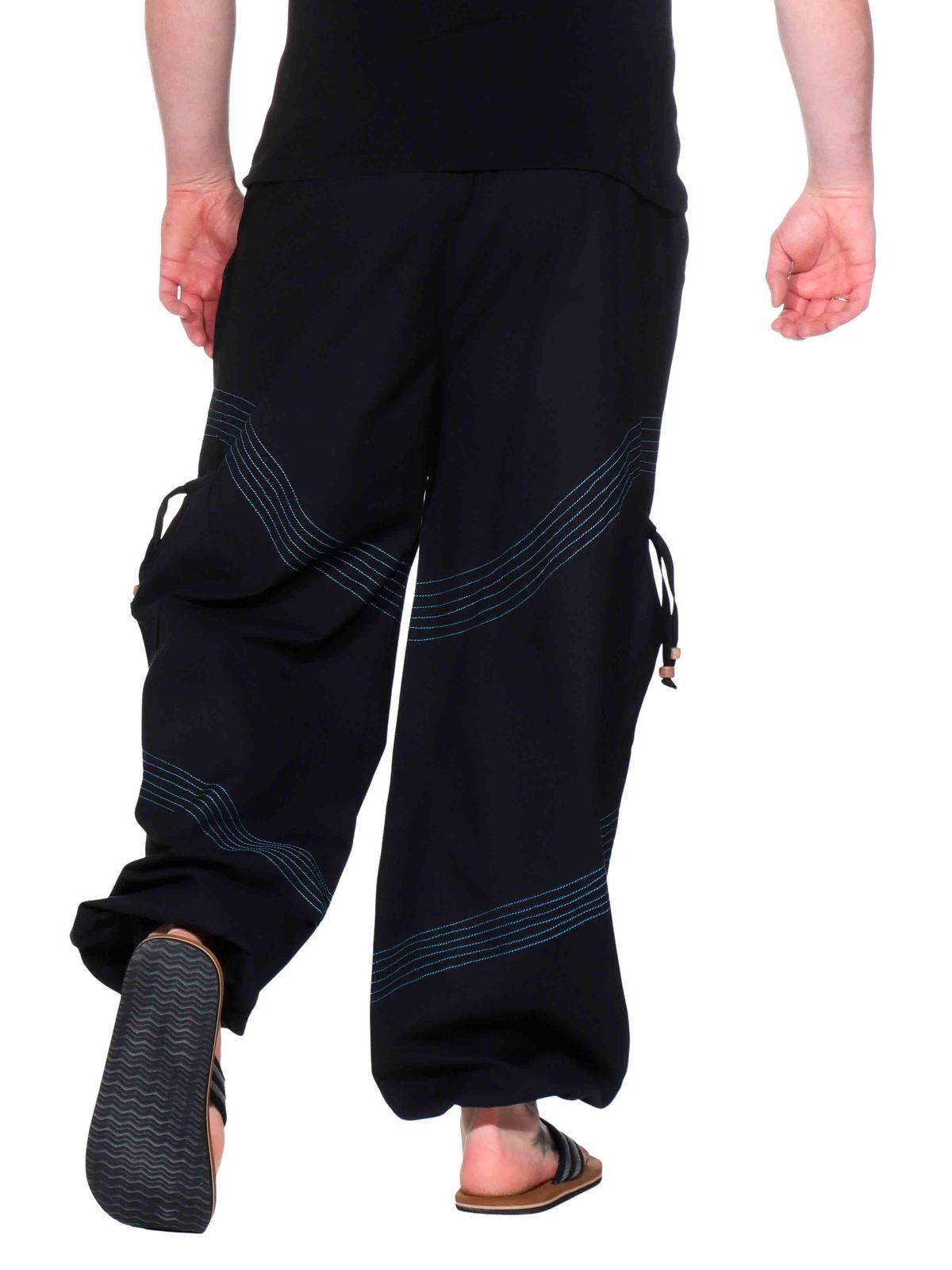 KUNST UND MAGIE Haremshose Kunst und Magie Unisex Goa Pluderhose in klassischen Farben