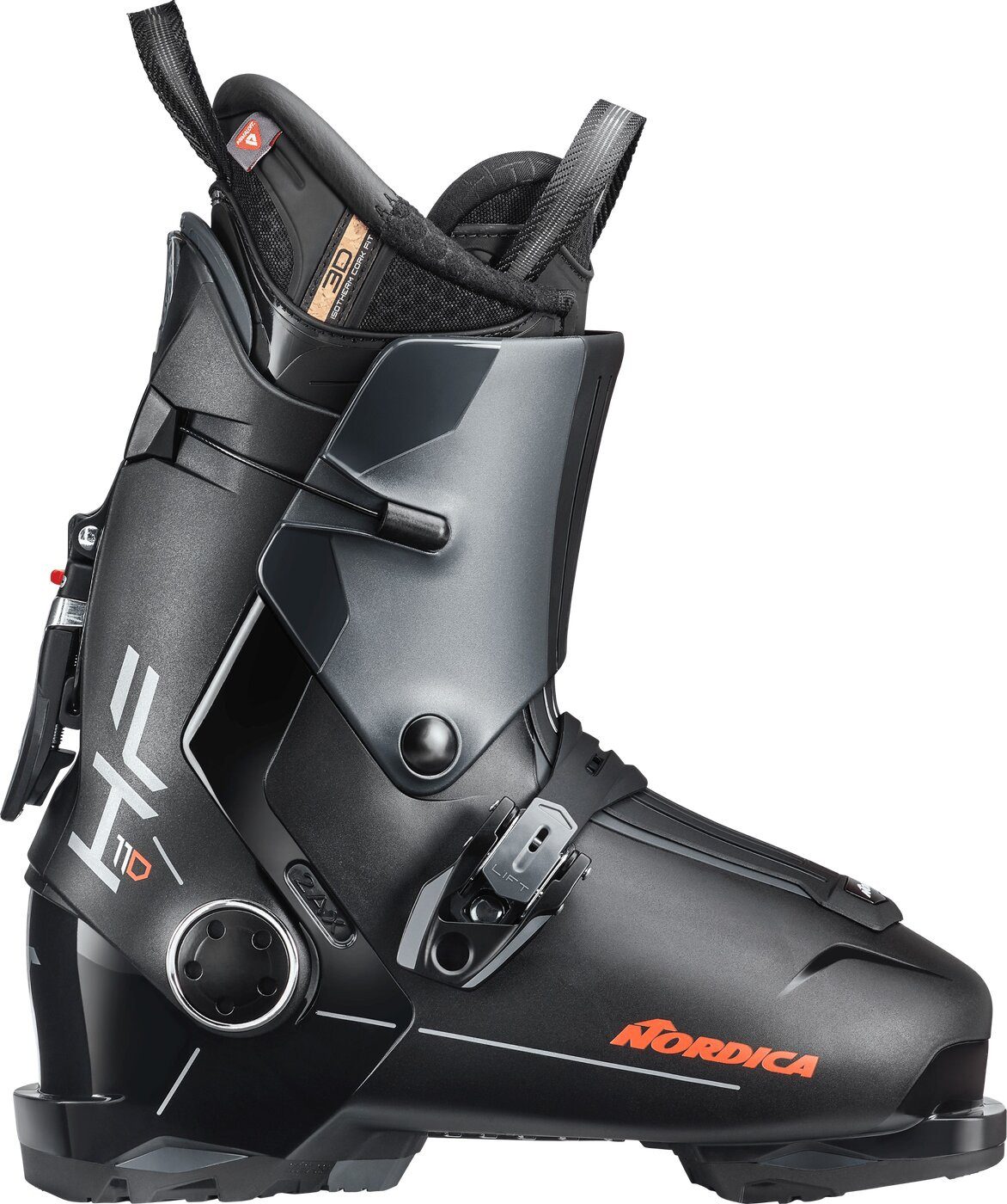 Nordica HF 110 (GW) NERO/ANTRACITE/ROSSO Skischuh