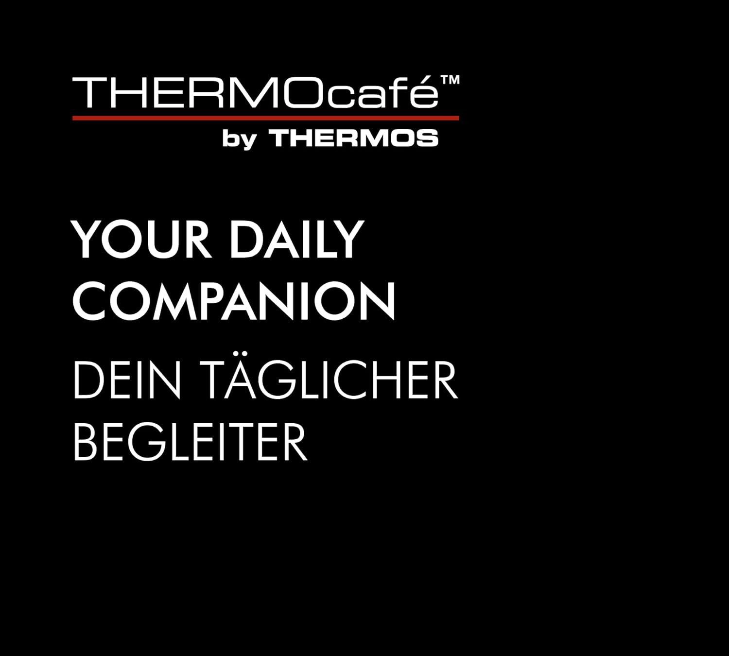 THERMOS Trinkflasche Isolier-Speisegefäß TC DAILY FOOD JAR, Thermobehälter White Mat 400 ml