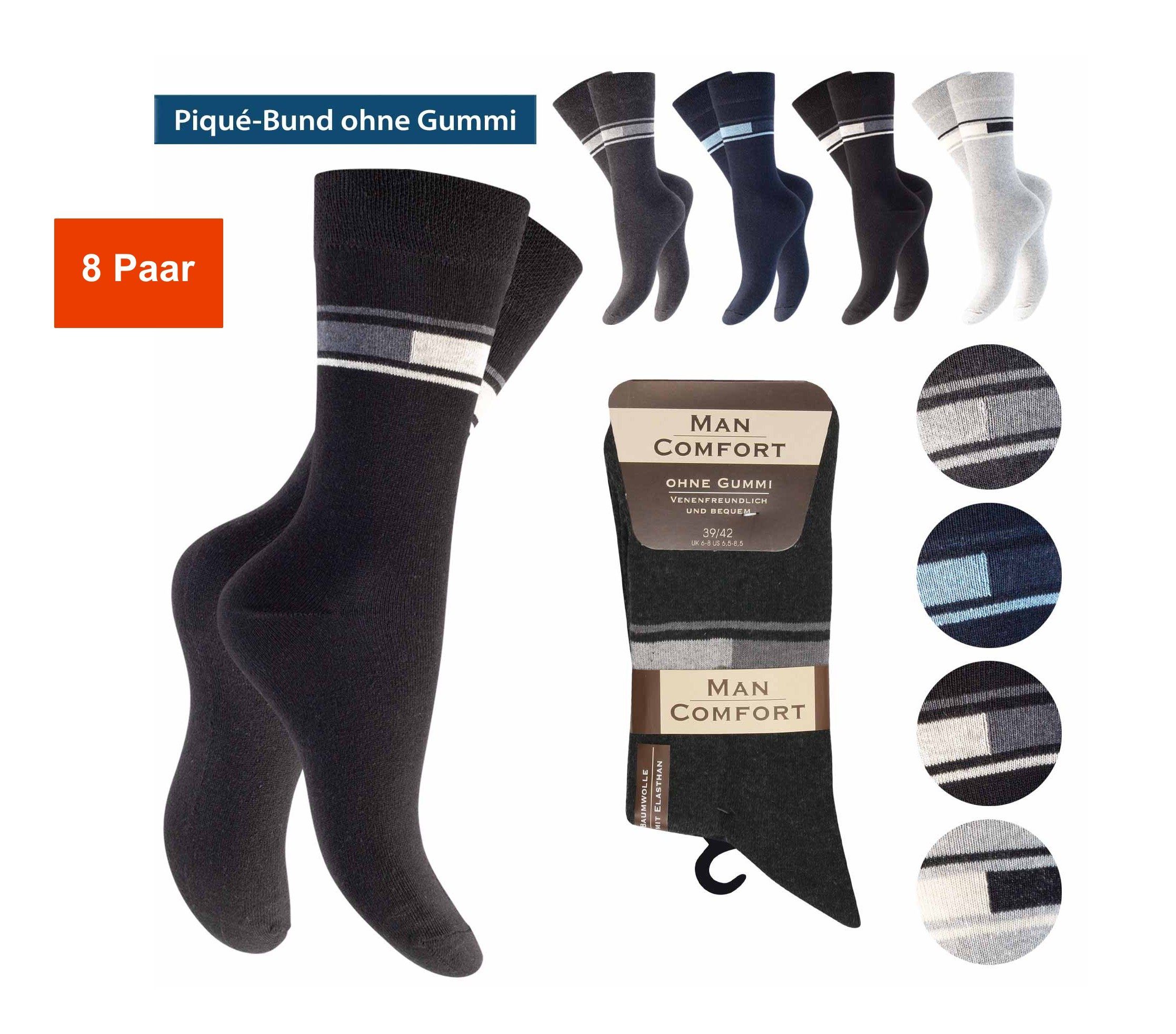 Businesssocken Farbige Bunte Herren Socken Freizeit Büro viel Baumwolle Anzugsocke