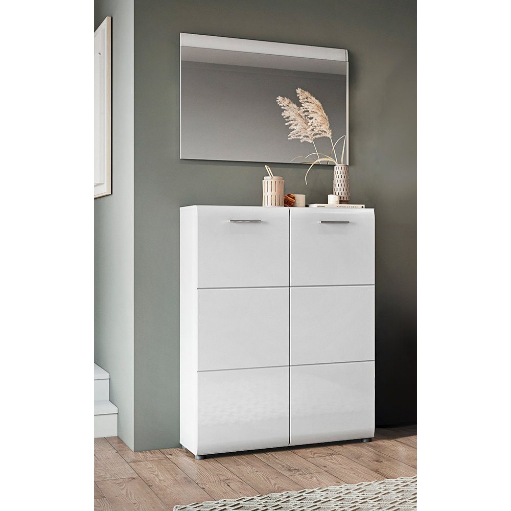 Lomadox Garderoben-Set MALABO-129, (Spar-Set, 2-St), Garderobenspiegel günstig online kaufen