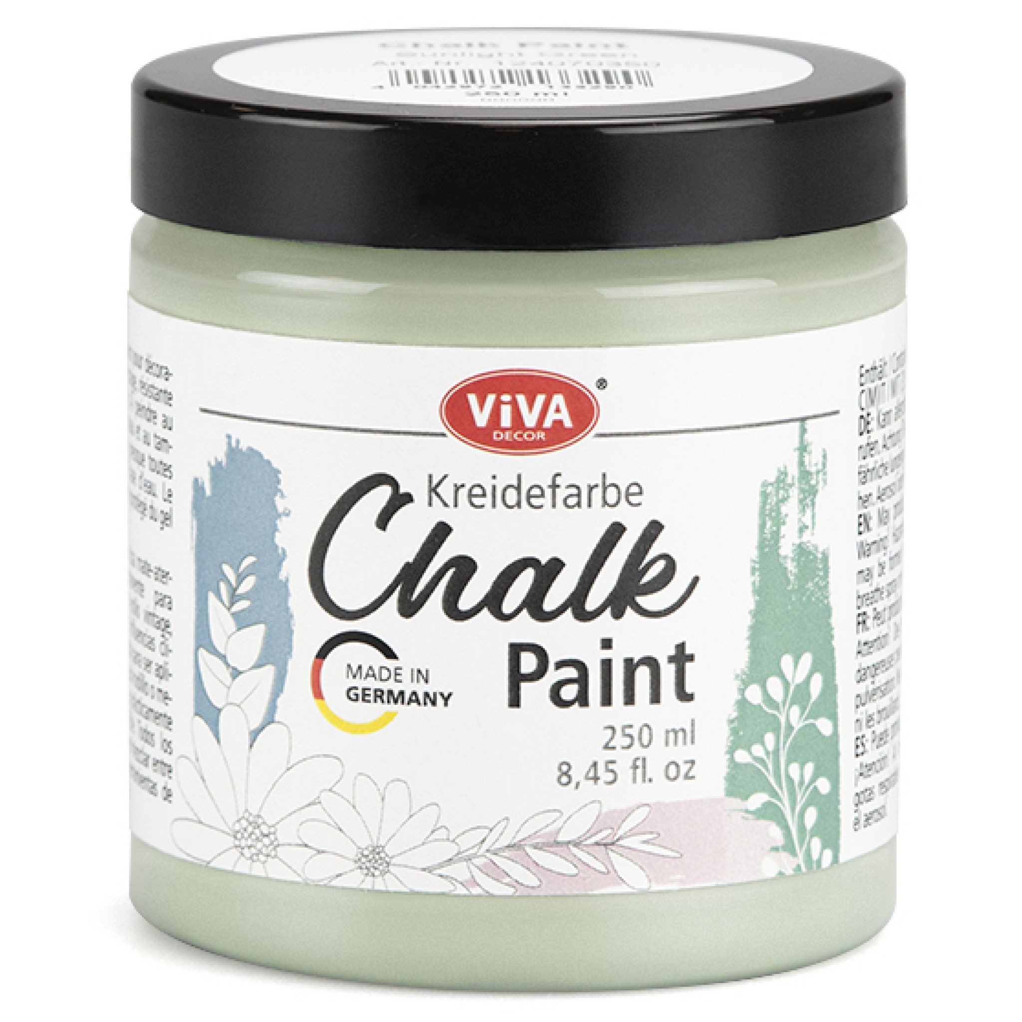 Viva Decor Kreidefarbe ViVA DECOR Chalk Paint - Kreidefarbe 250 ml - Sunlight Green