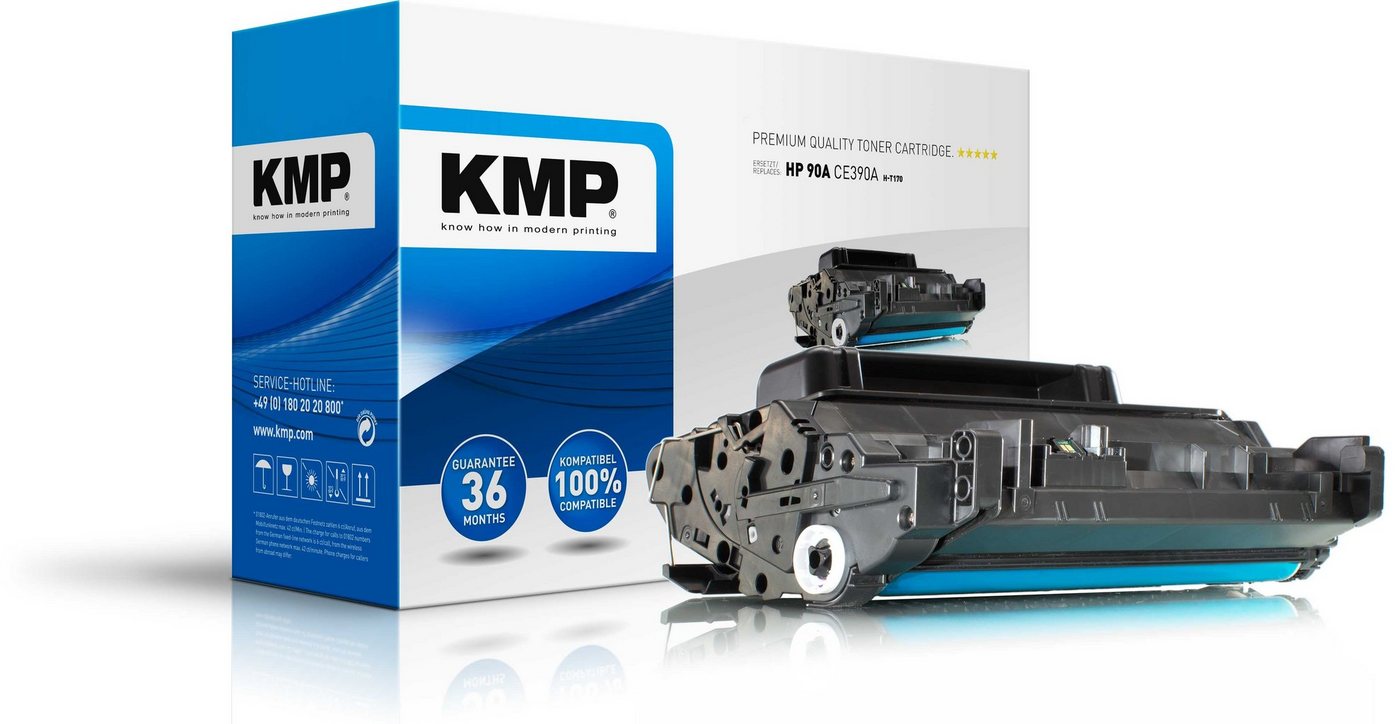 Thumbnail - KMP Tonerkartusche 1 Toner H-T170 ERSETZT HP 90A - black, (1-St)