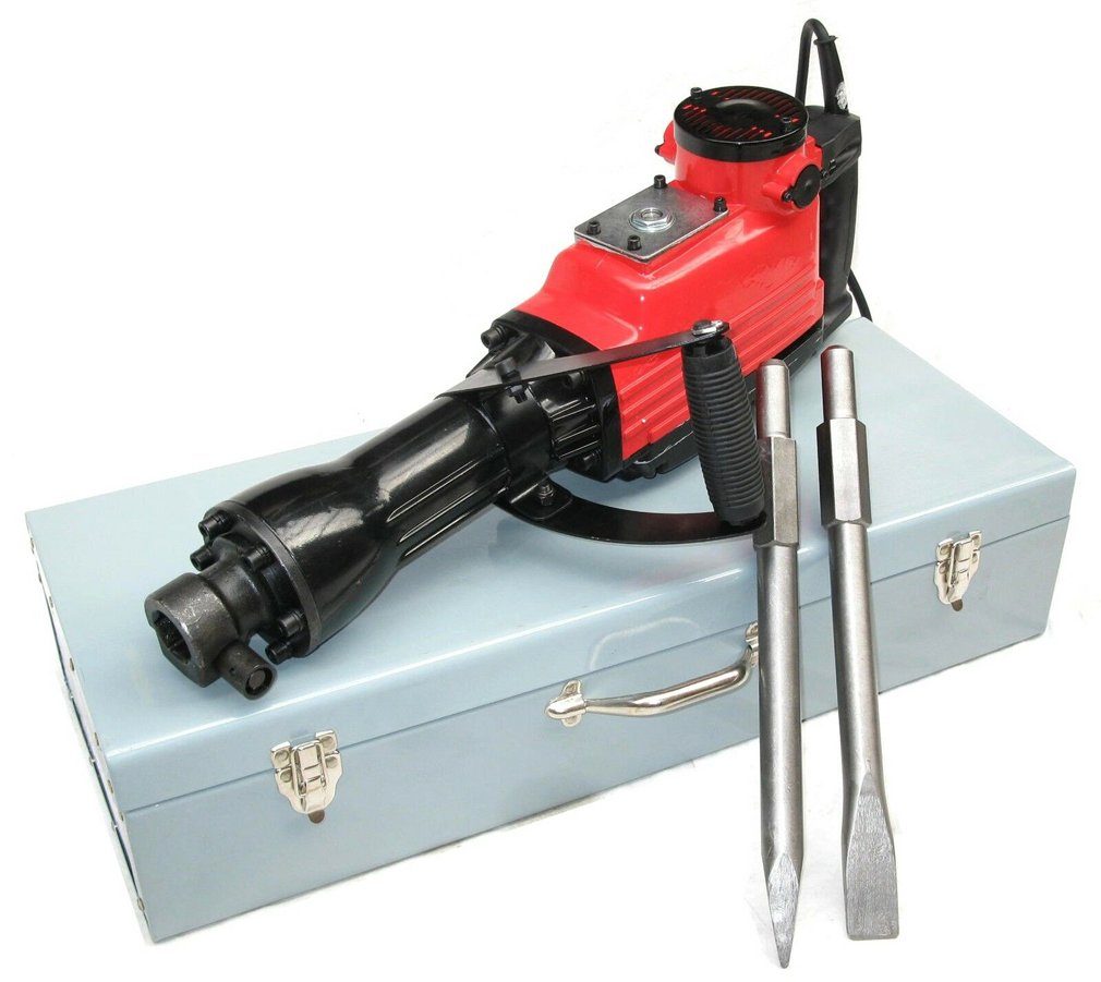 Apex Abbruchhammer 1850 Watt Abbruchhammer incl Zubehör + KOFFER Meisselhammer 55333