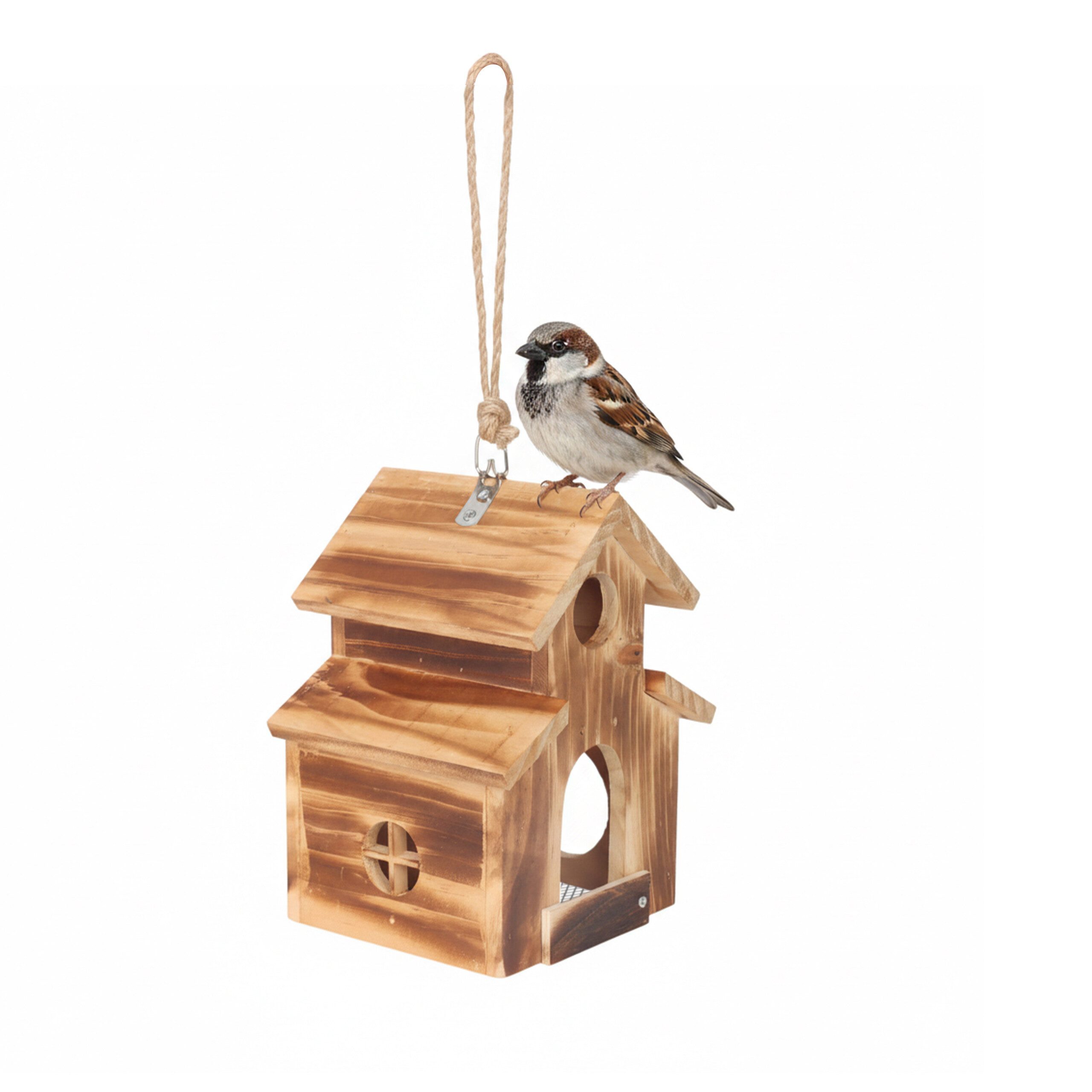 relaxdays Vogelhaus zum Aufhängen