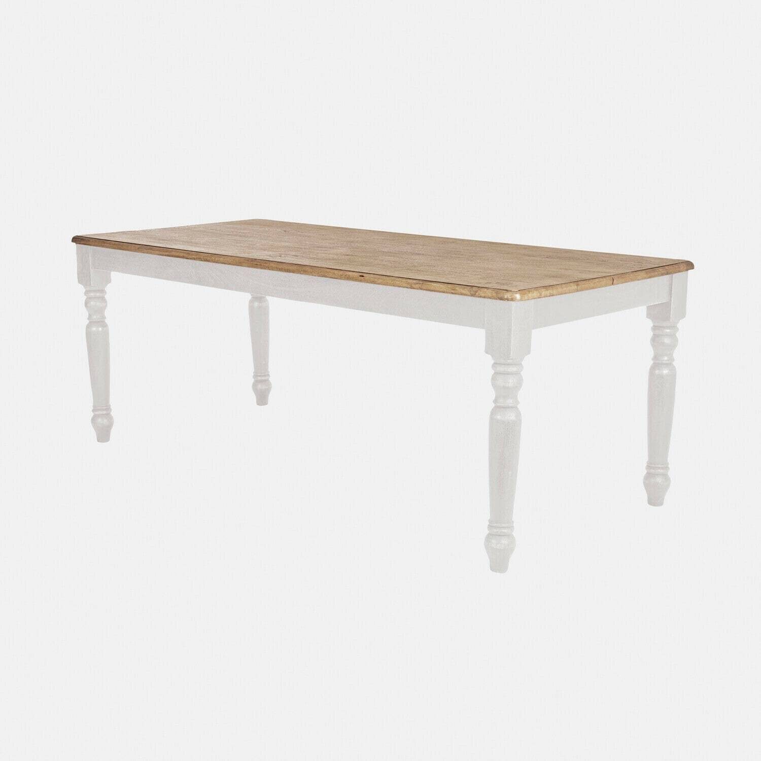 Mirabeau Esstisch Tisch Mont Lisan braun/antikweiß