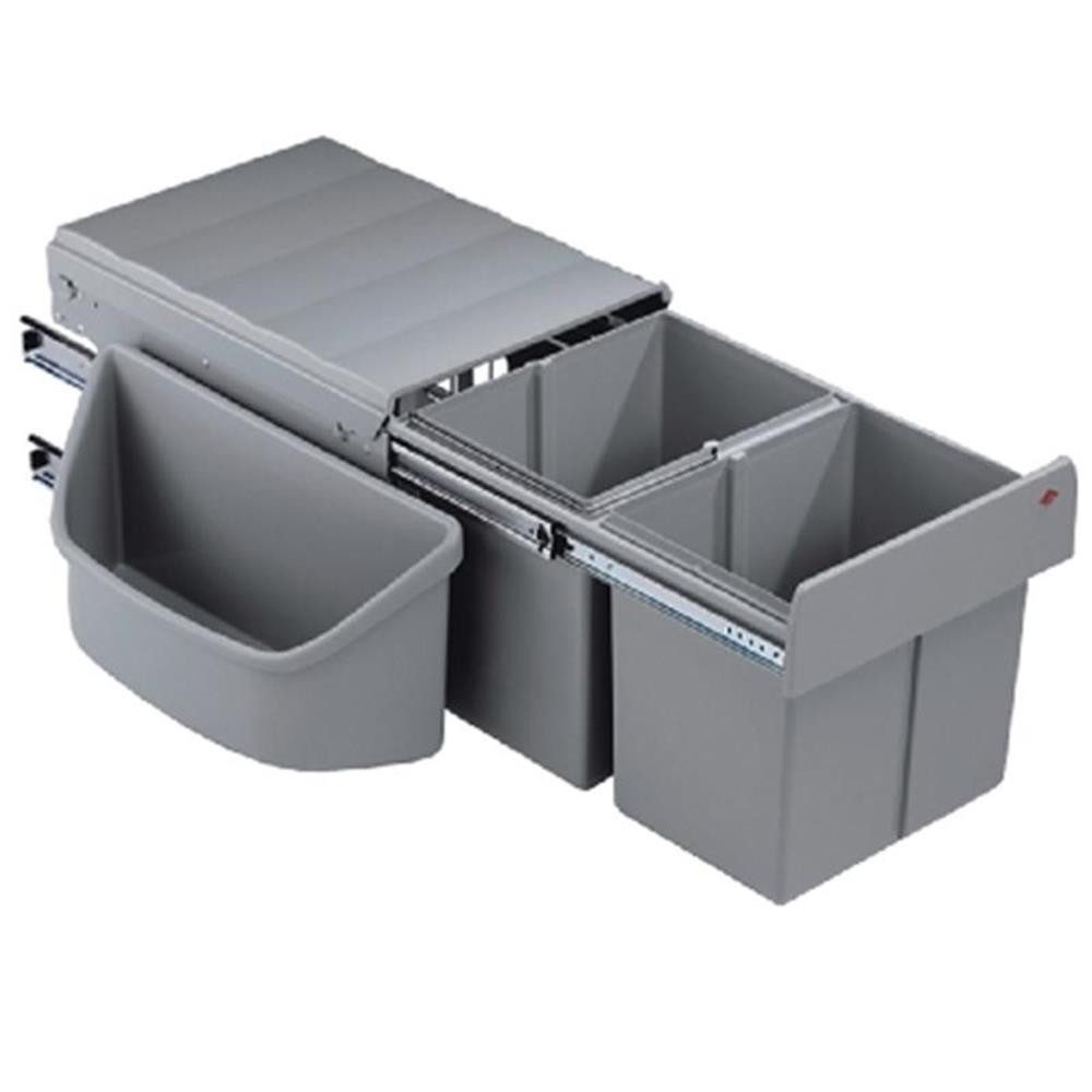 WESCO Mülleimer 782652-11 Corner-Boy Double