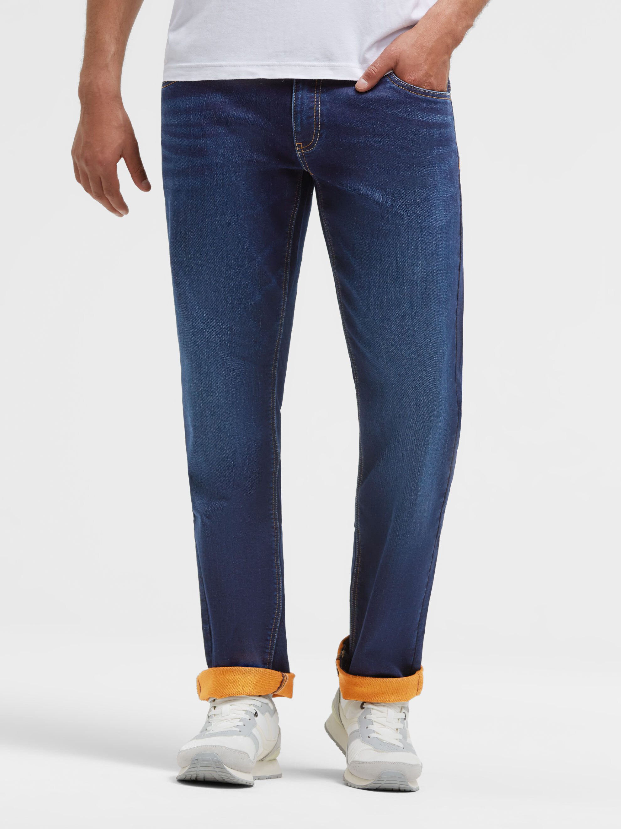 CAMP DAVID Comfort-fit-Jeans mit zwei Leibhöhen