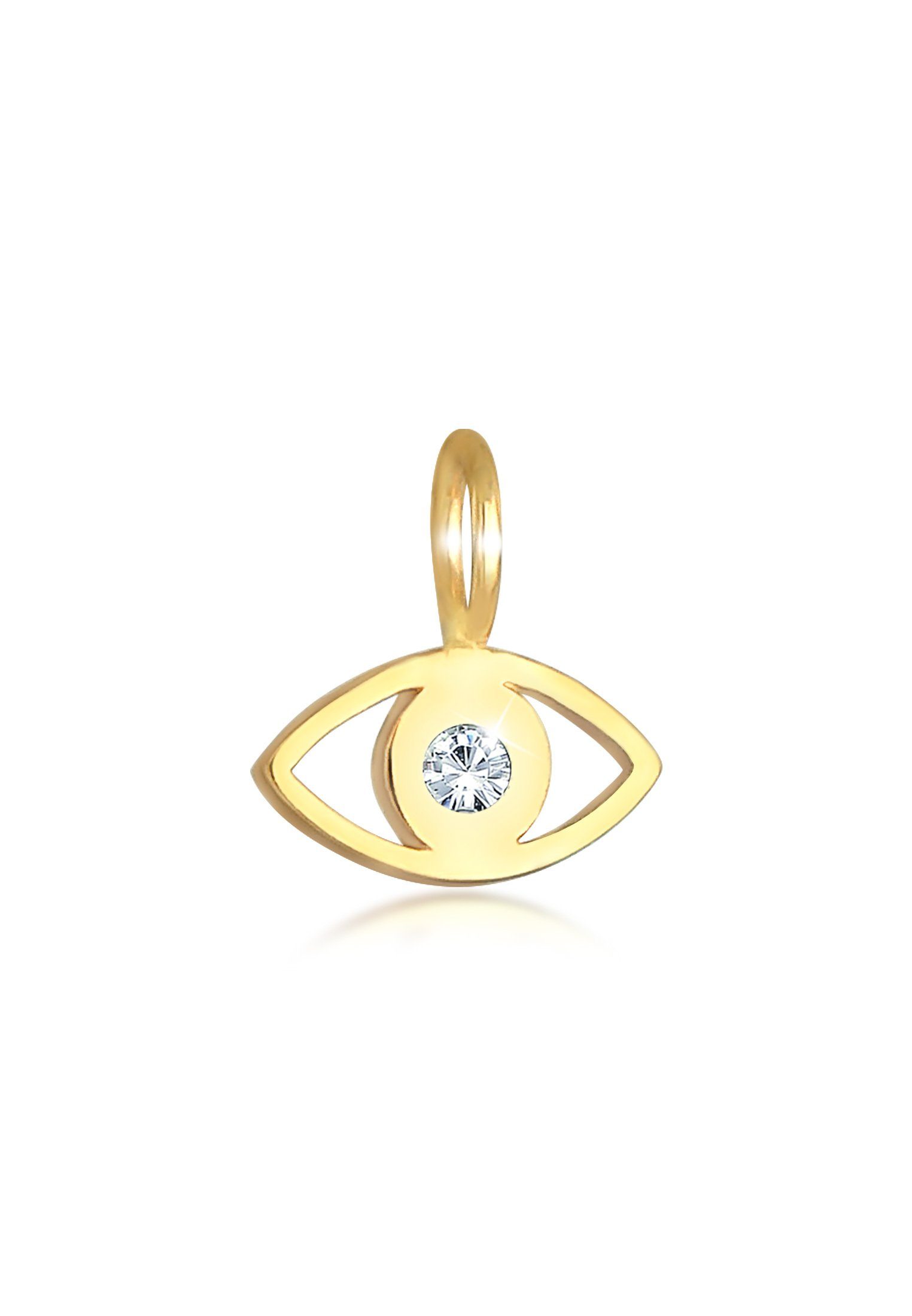 Elli Kettenanhänger Evil Eye Symbol Kristalle günstig online kaufen
