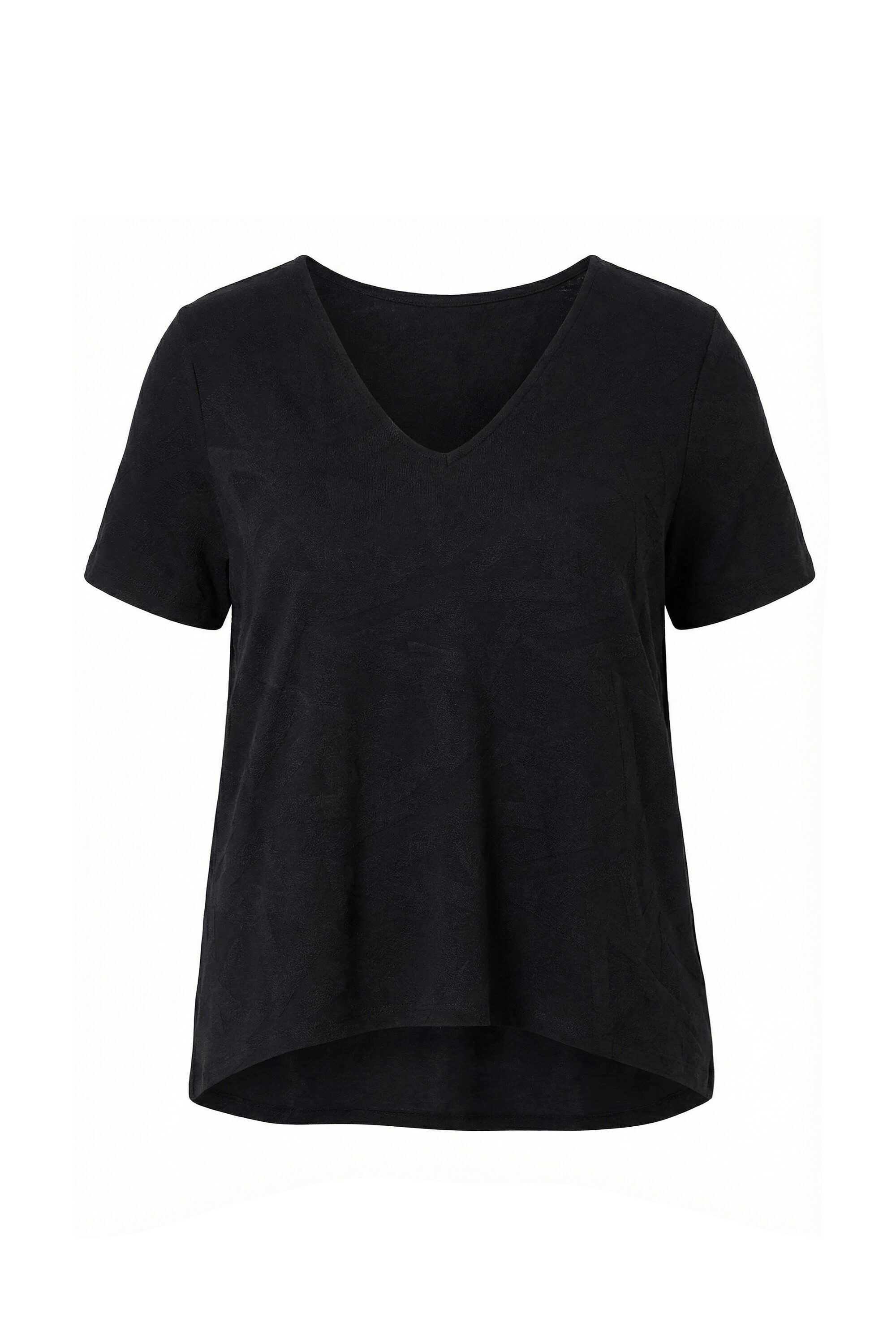 Angel of Style T-Shirt T-Shirt A-Linie Strukturjersey