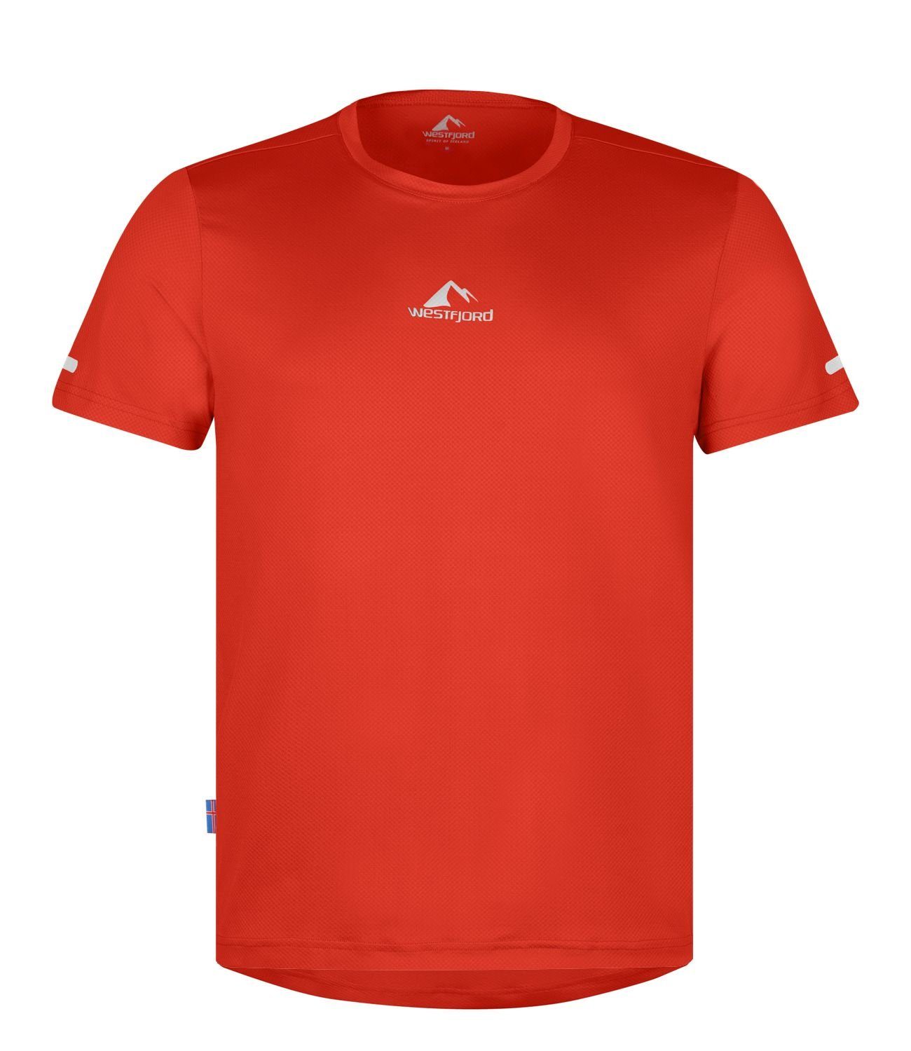 Westfjord T-Shirt Eldfjall Rot