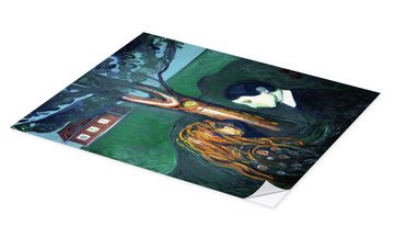 Posterlounge Wandfolie Edvard Munch, Aug in Aug, Malerei