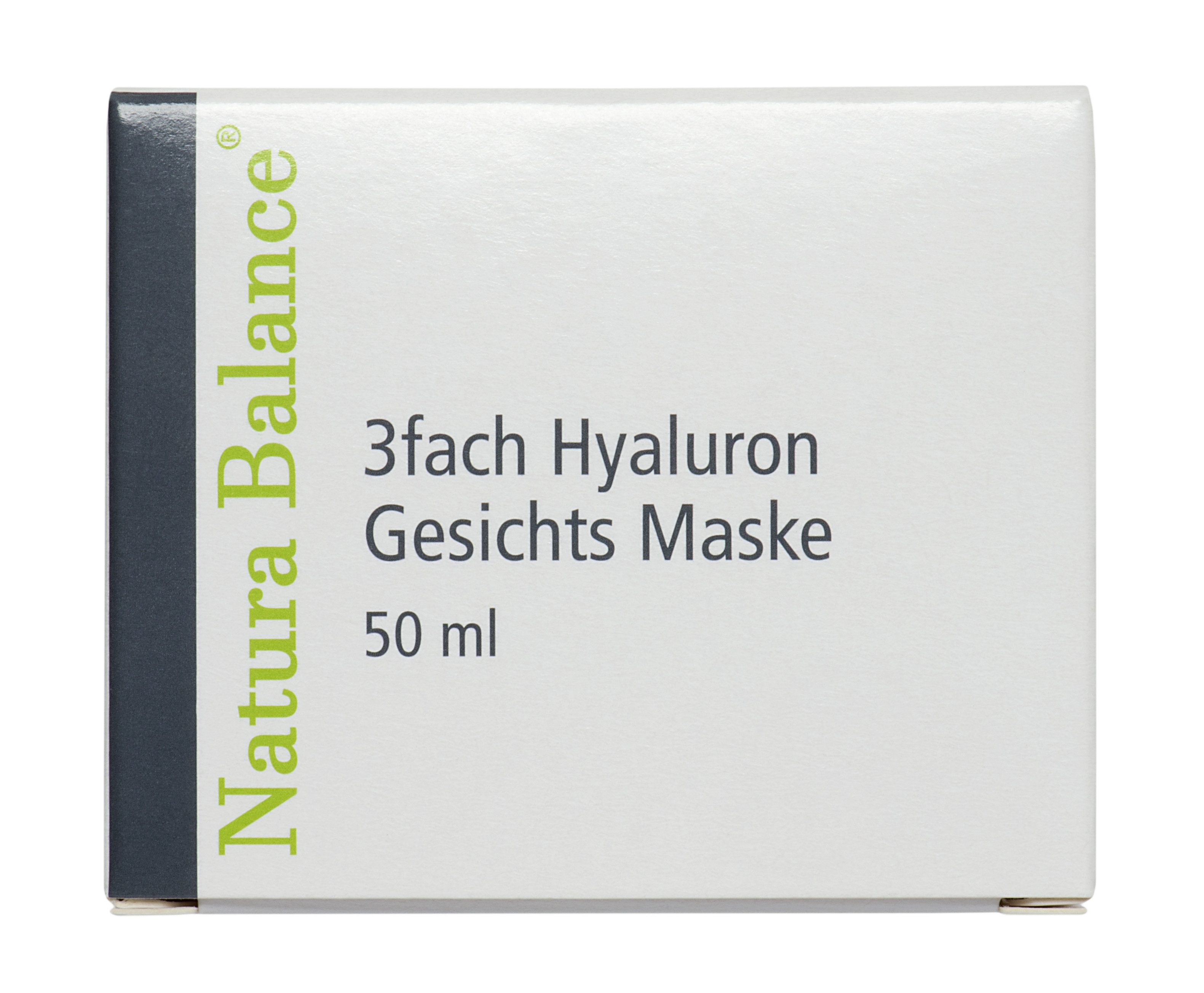 Natura Balance Gesichtspflege 3fach Hyaluron Gesicht Maske Hyaluronsäure 50ml Falten