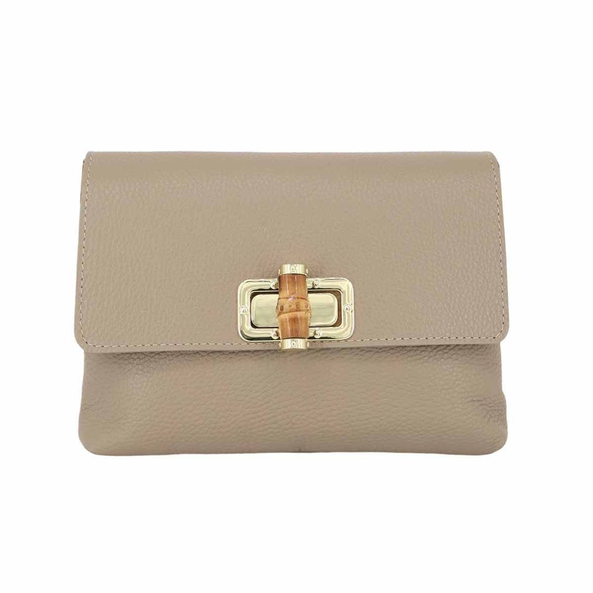 ITALYSHOP24 Schultertasche Made in Italy Damen Leder Tasche Crossbody Umhängetasche Clutch Reise, Überschlagtasche Abendtasche Smartphone CrossOver Mini Bag Smartphone