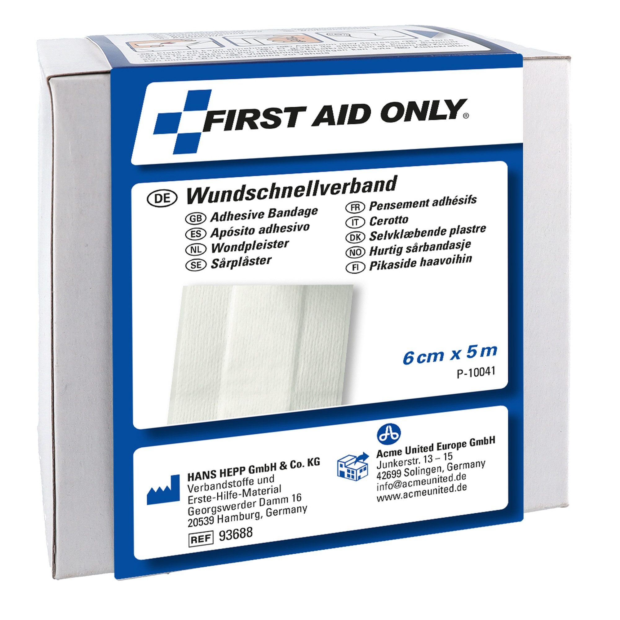 Erste-Hilfe-Set Wundschnellverband P-10041 5m x 6cm.