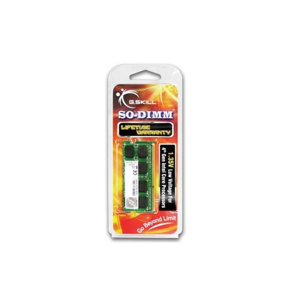 G.Skill 8 GB, 1 x 8 GB, DDR3, 1600 MHz, 204-pin SO-DIMM F3-1600C11S-8GSL Laptop-Arbeitsspeicher