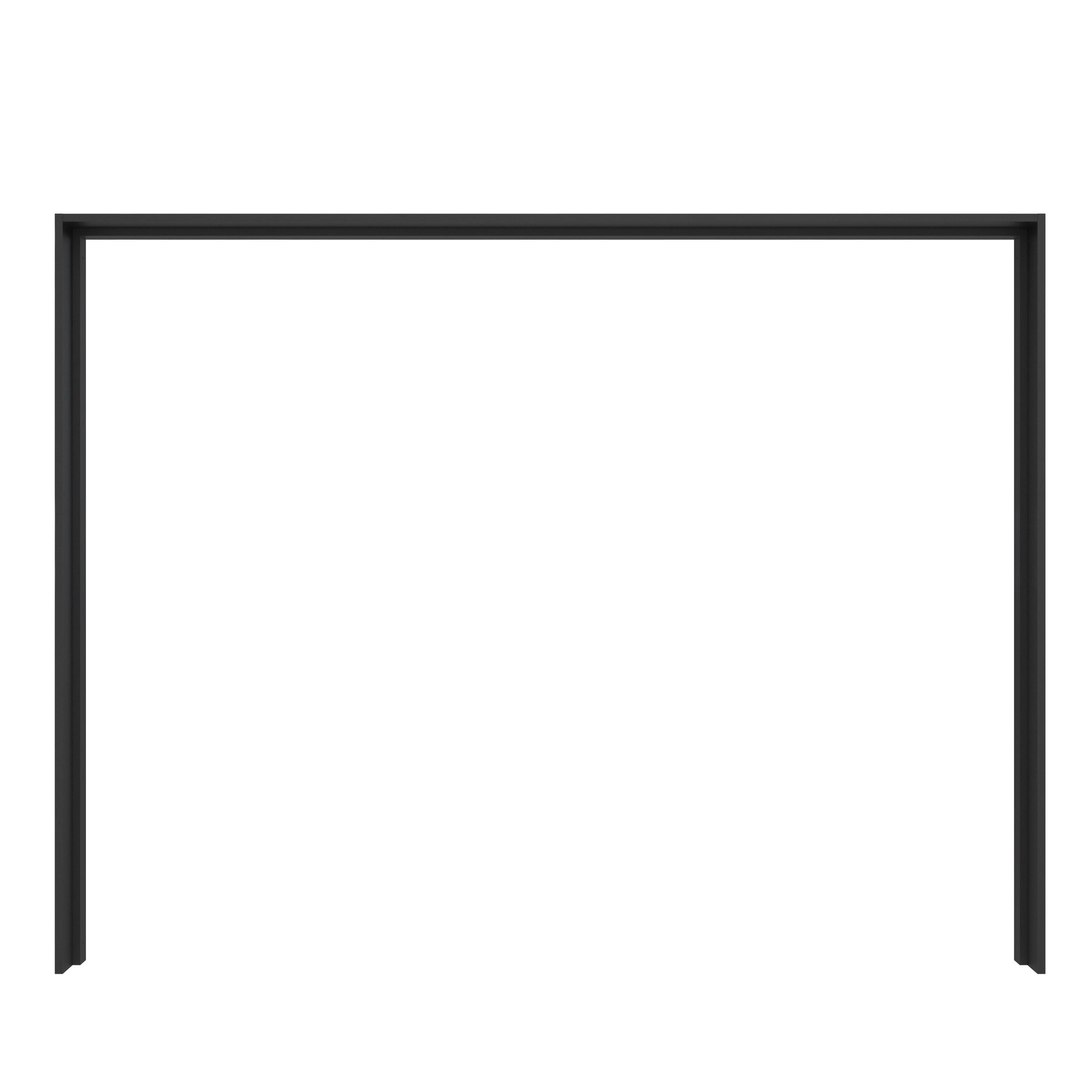 freiraum Passepartout Passepartout in Schwarz - 279,4x214,4x23,8cm (BxHxT)